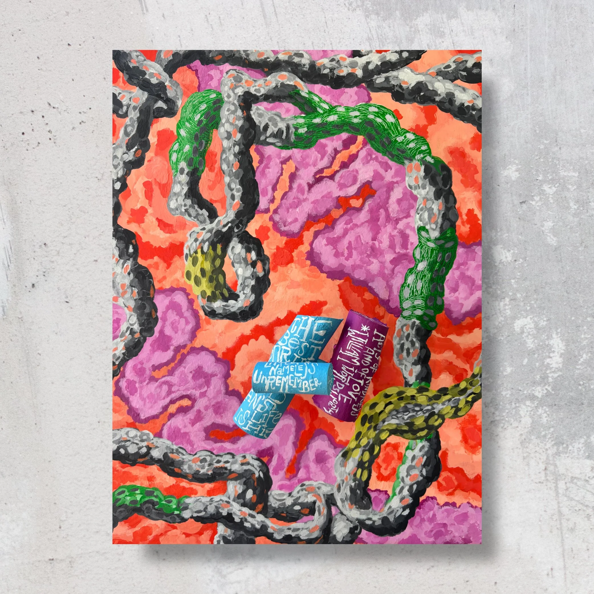 ”The Best Portion of a Good Man‘s Life“ With the quote: “The best portion of a good man's life is his little, nameless, unremembered acts of kindness and of love” from the poem, Lines Composed a Few Miles above Tintern Abbey by William Wordsworth.
A