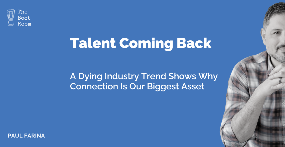 Talent Coming Back