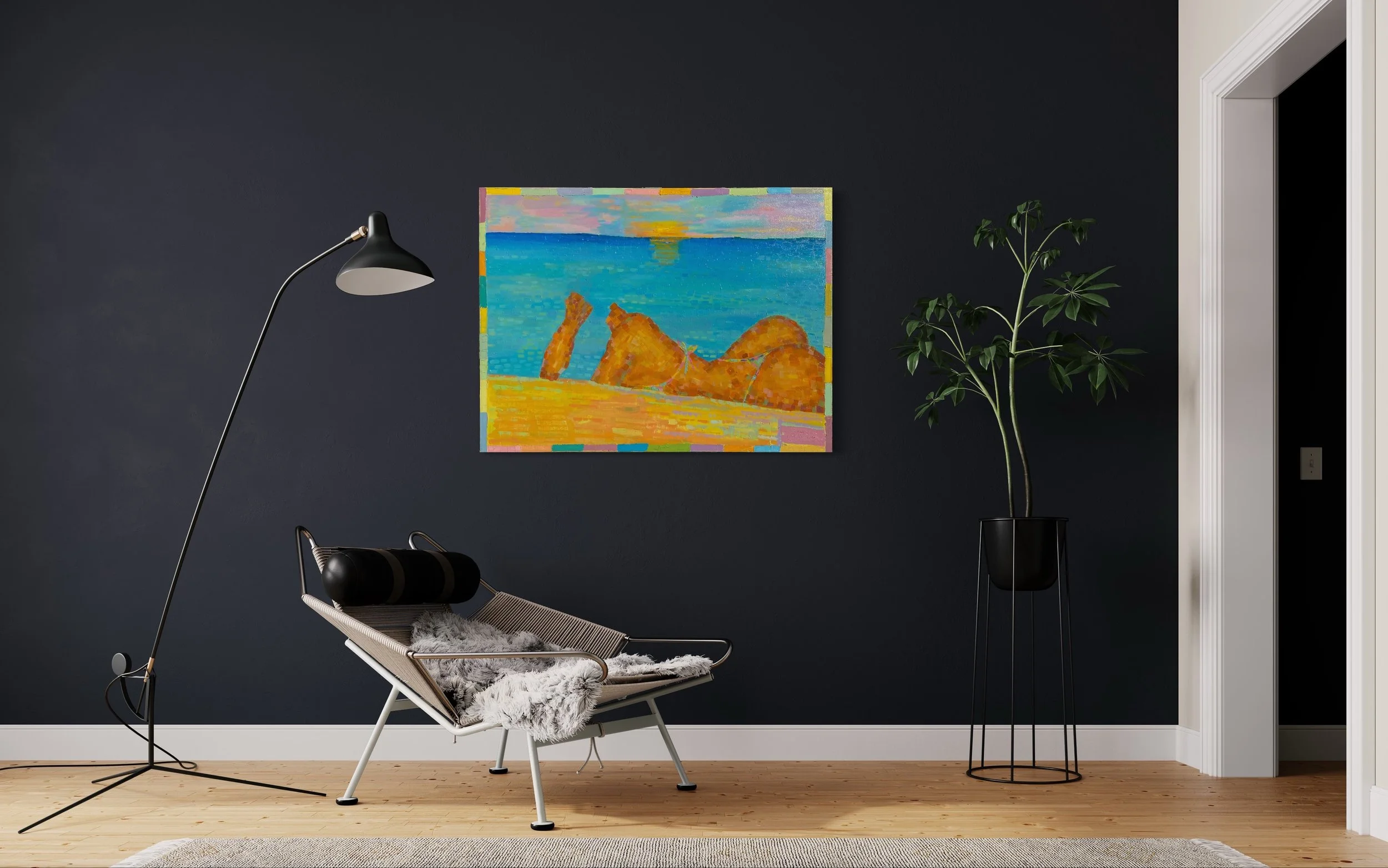 " Beachside Convo"
   36'x48'