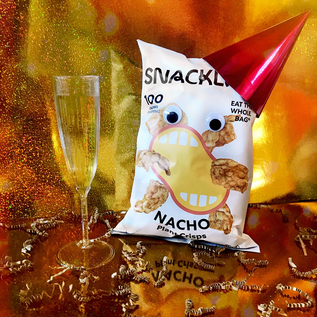 Whew! 2021, that's a wrap. Raise your glass to another year of happy, healthy snacking!🎉