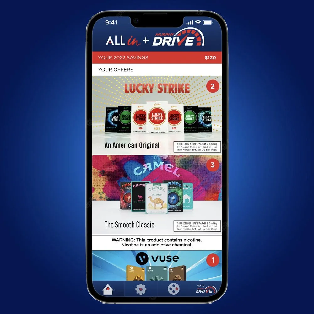 The All-in with Murphys Drive branded experience