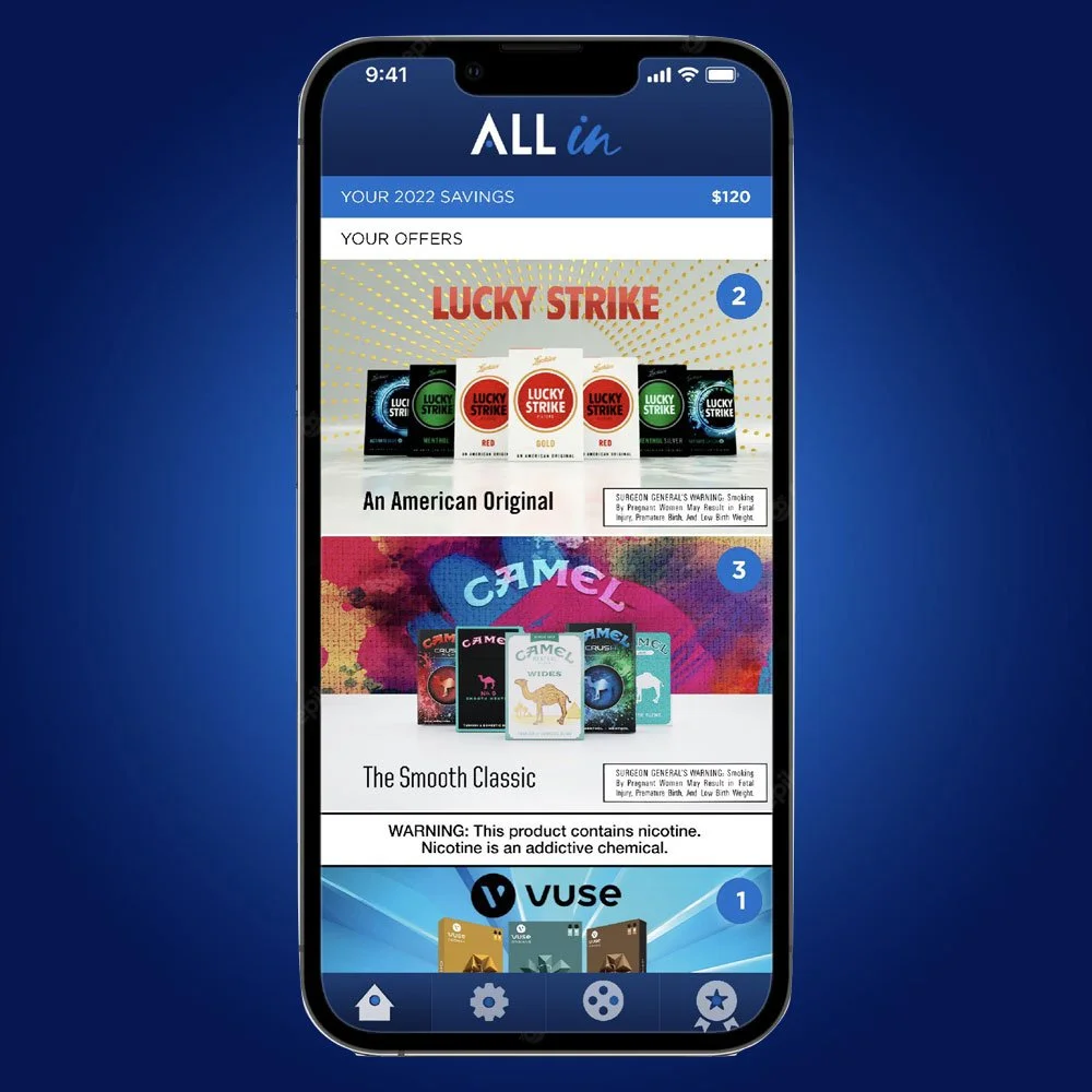 The All-in branded experience