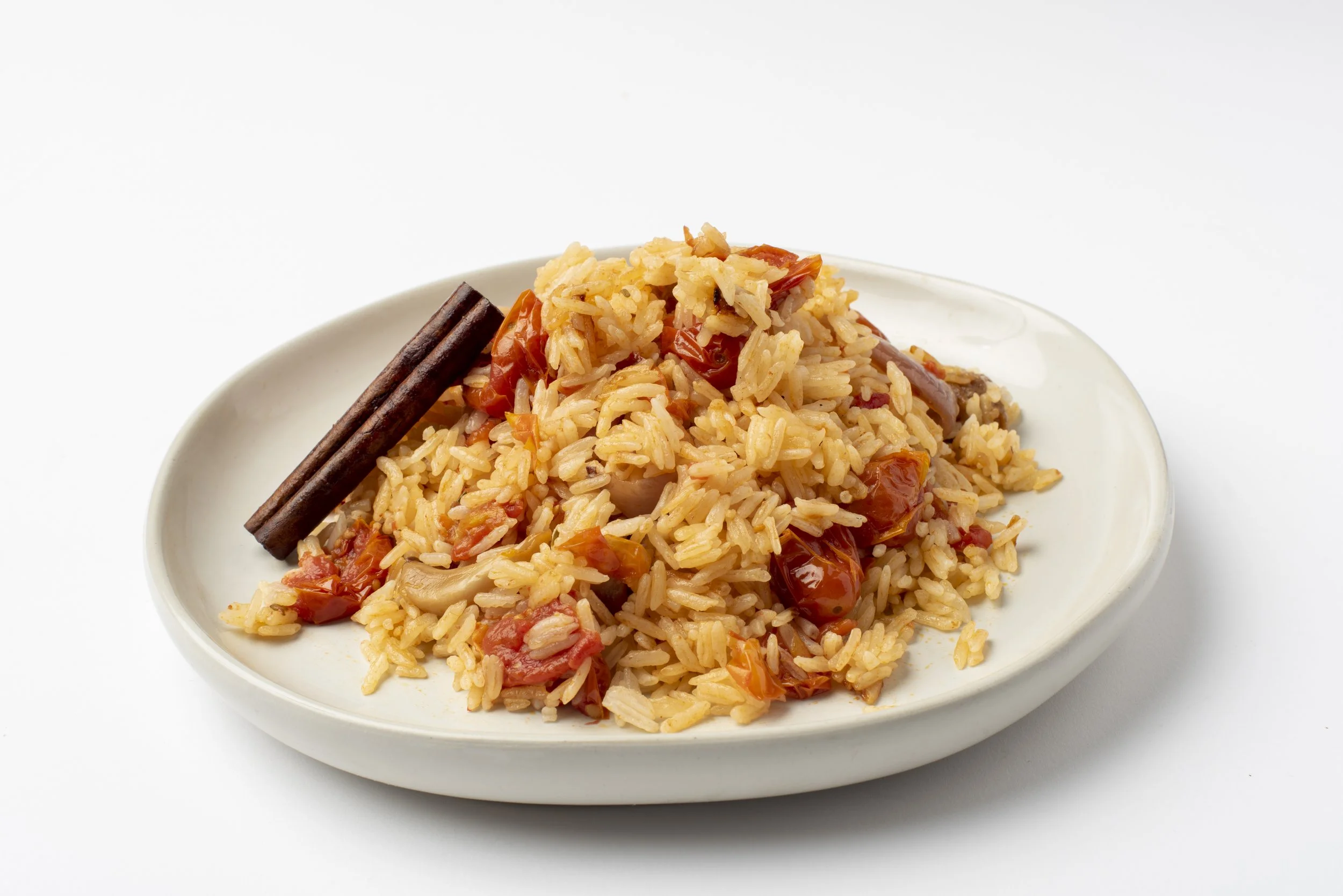 Roasted Tomatoes & Cinnamon Rice