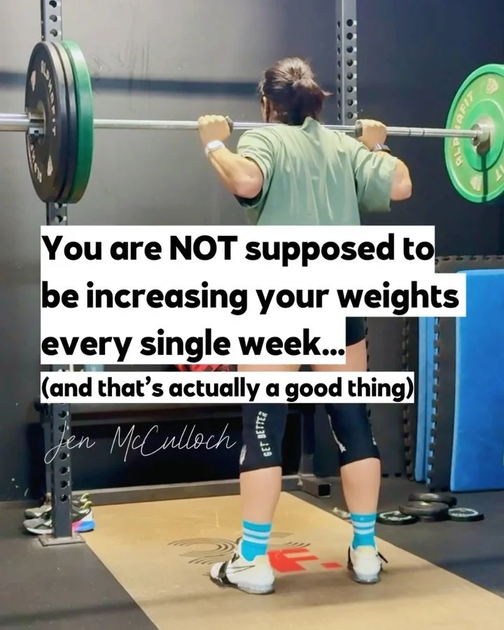 You&rsquo;re not meant to be adding weight every single week.

And if you&rsquo;re not?
You&rsquo;re not failing. You&rsquo;re training like a human.

Strength doesn&rsquo;t move in straight lines. Some weeks feel strong. Some weeks feel heavy. Some 