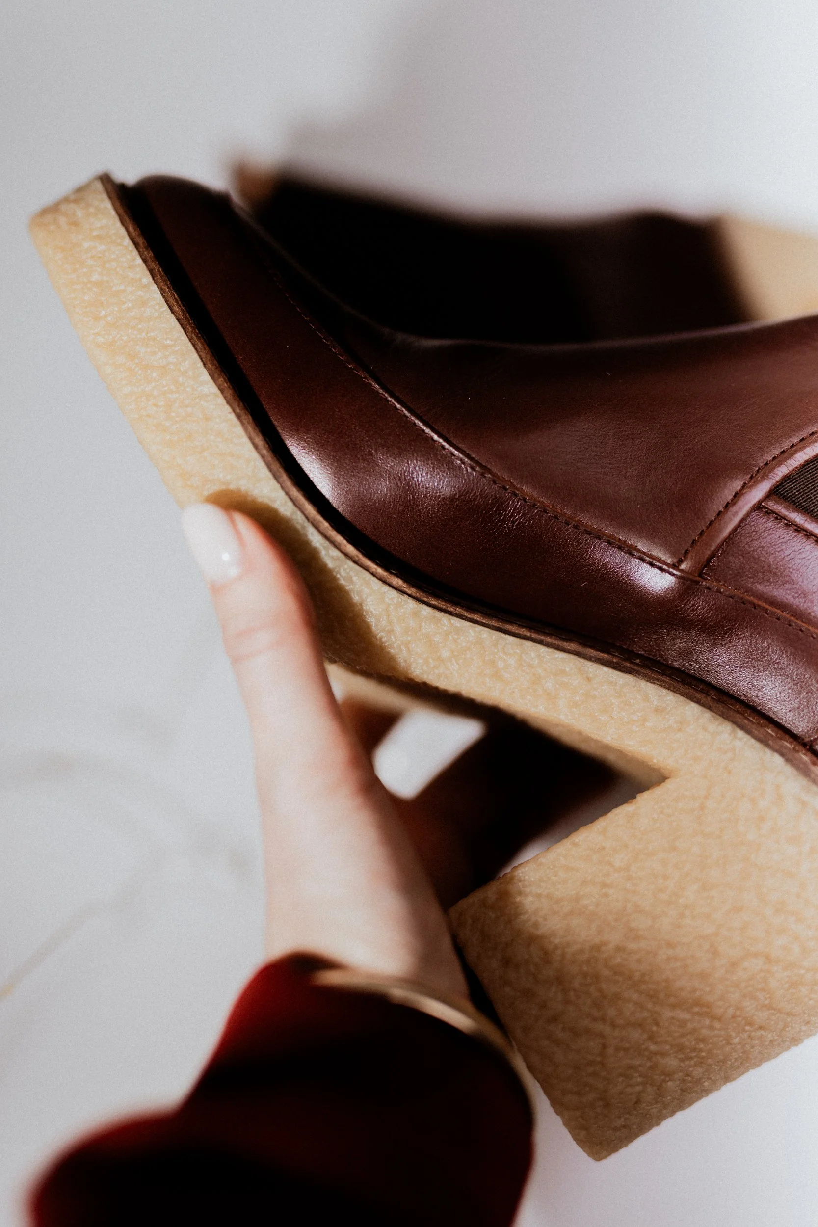 A Pop of Burgundy
