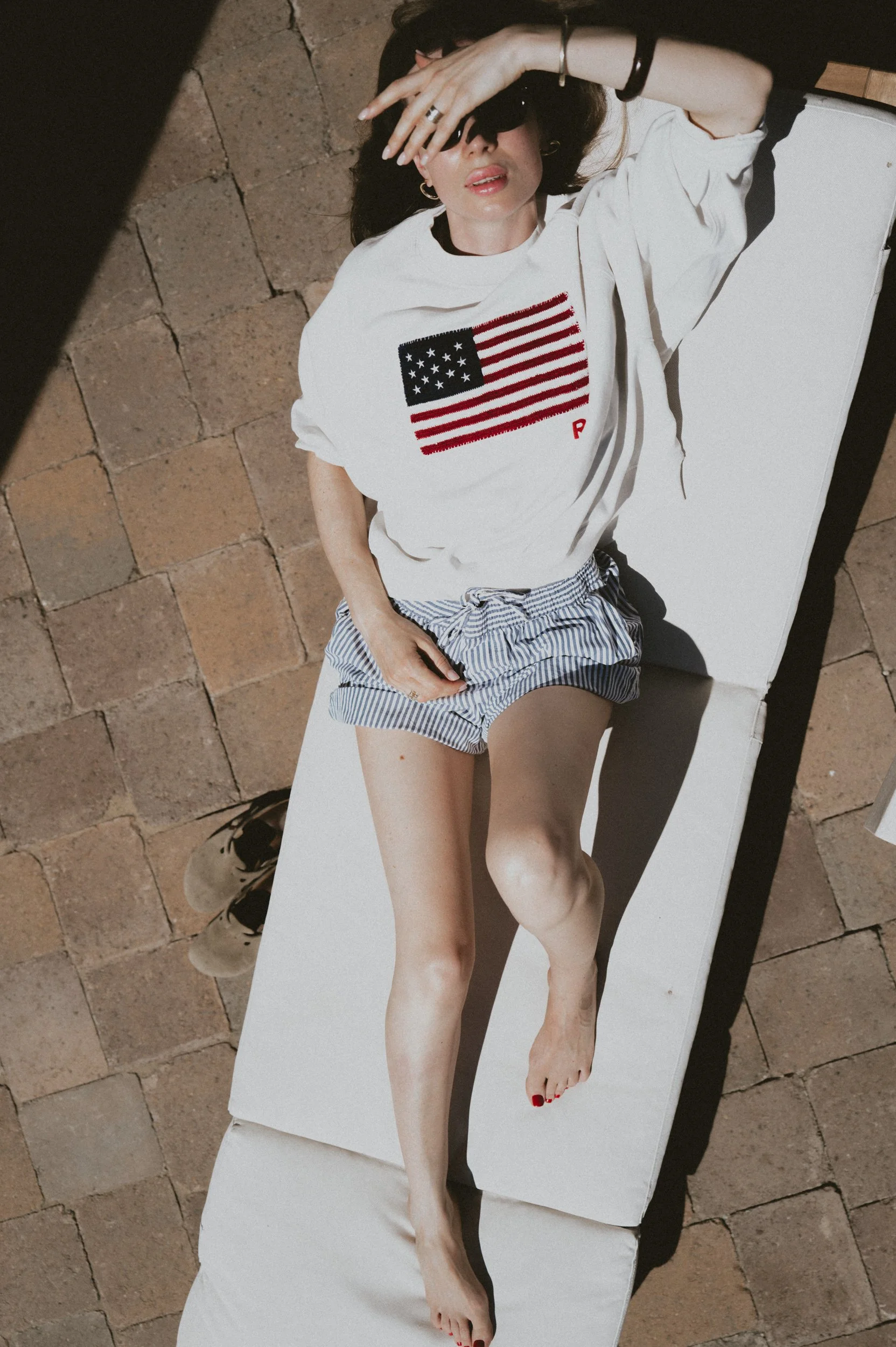 flag sweatshirt 