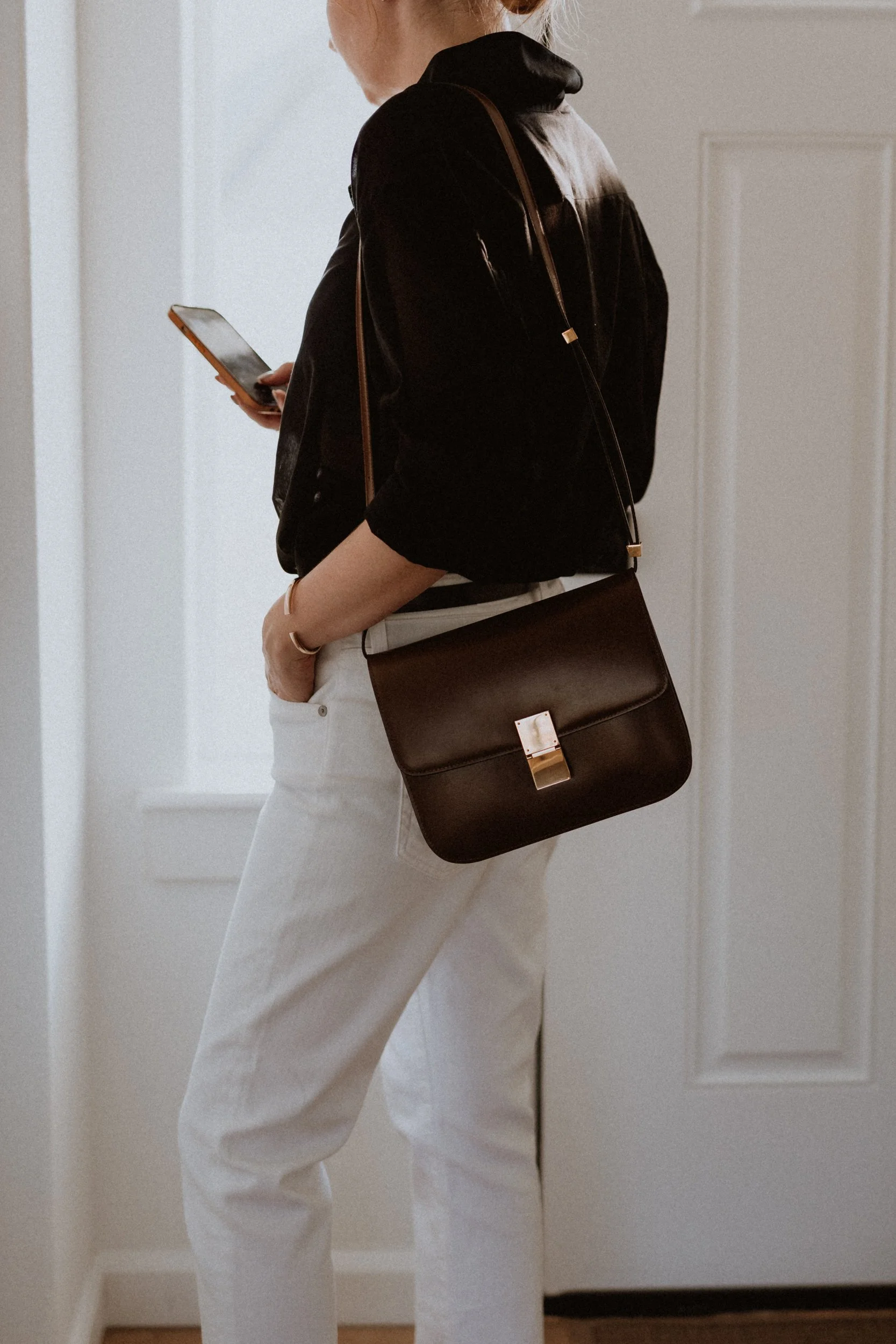 Celine Classic box bag, Celine box in camel brown, Celine box bag dupes