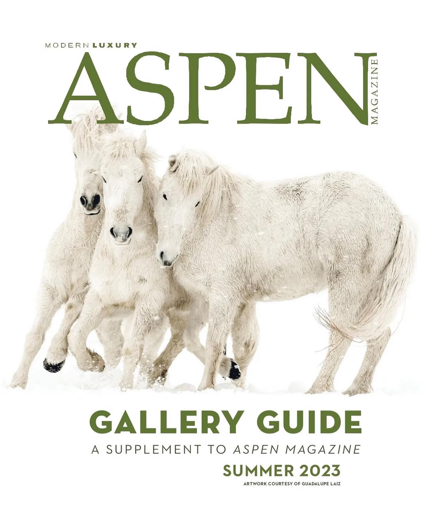 Thank you for the honor @aspenmagazine