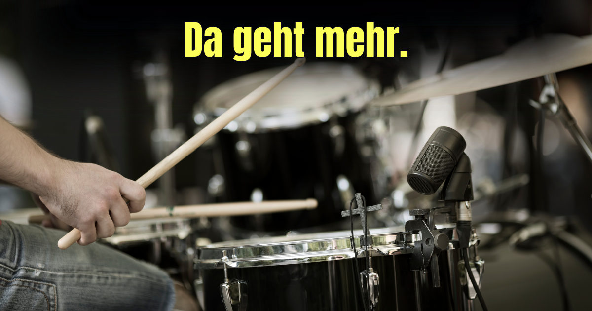 Du machst es für dich, nicht für die Band.