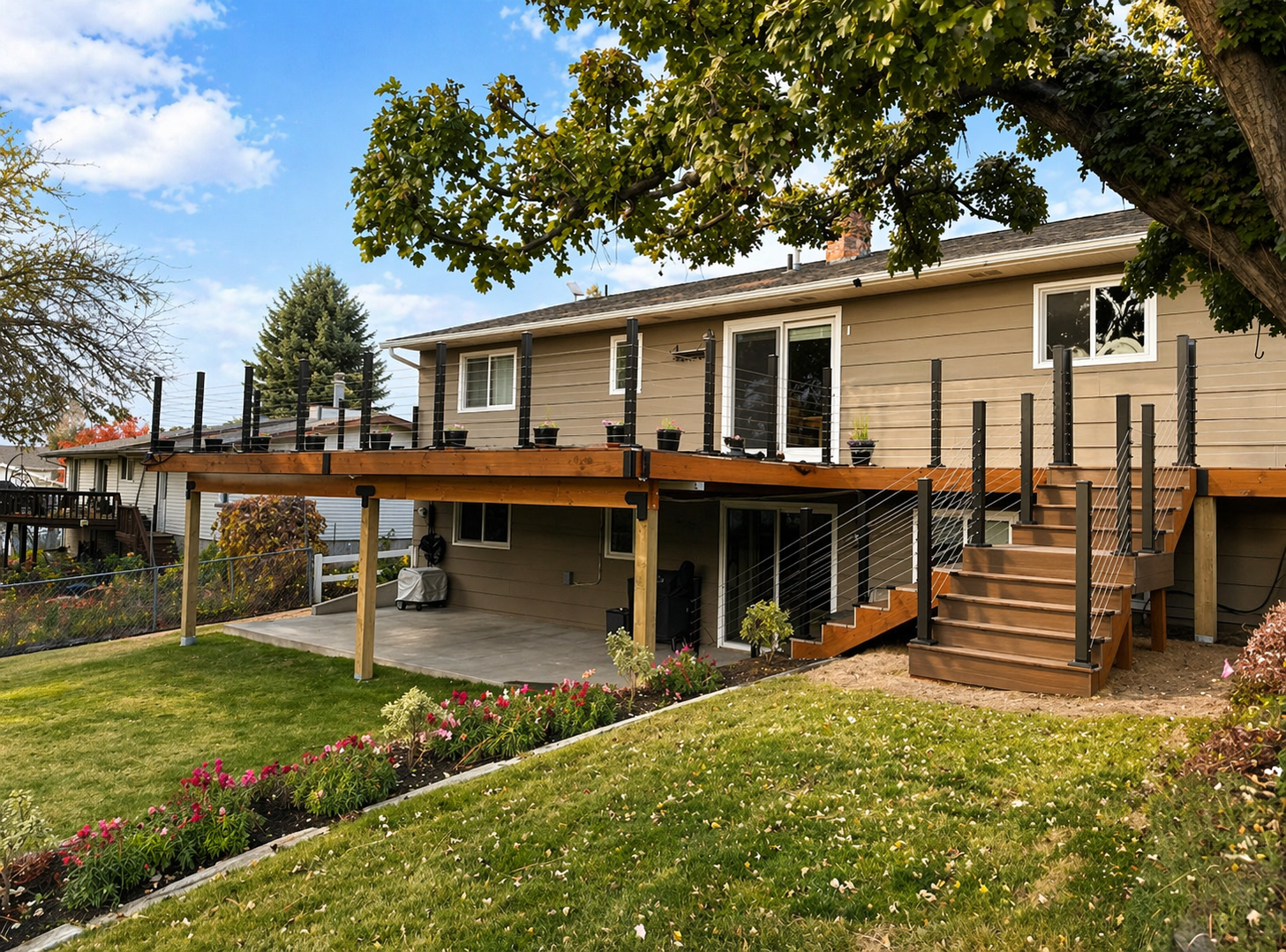 Custom Deck Living Space