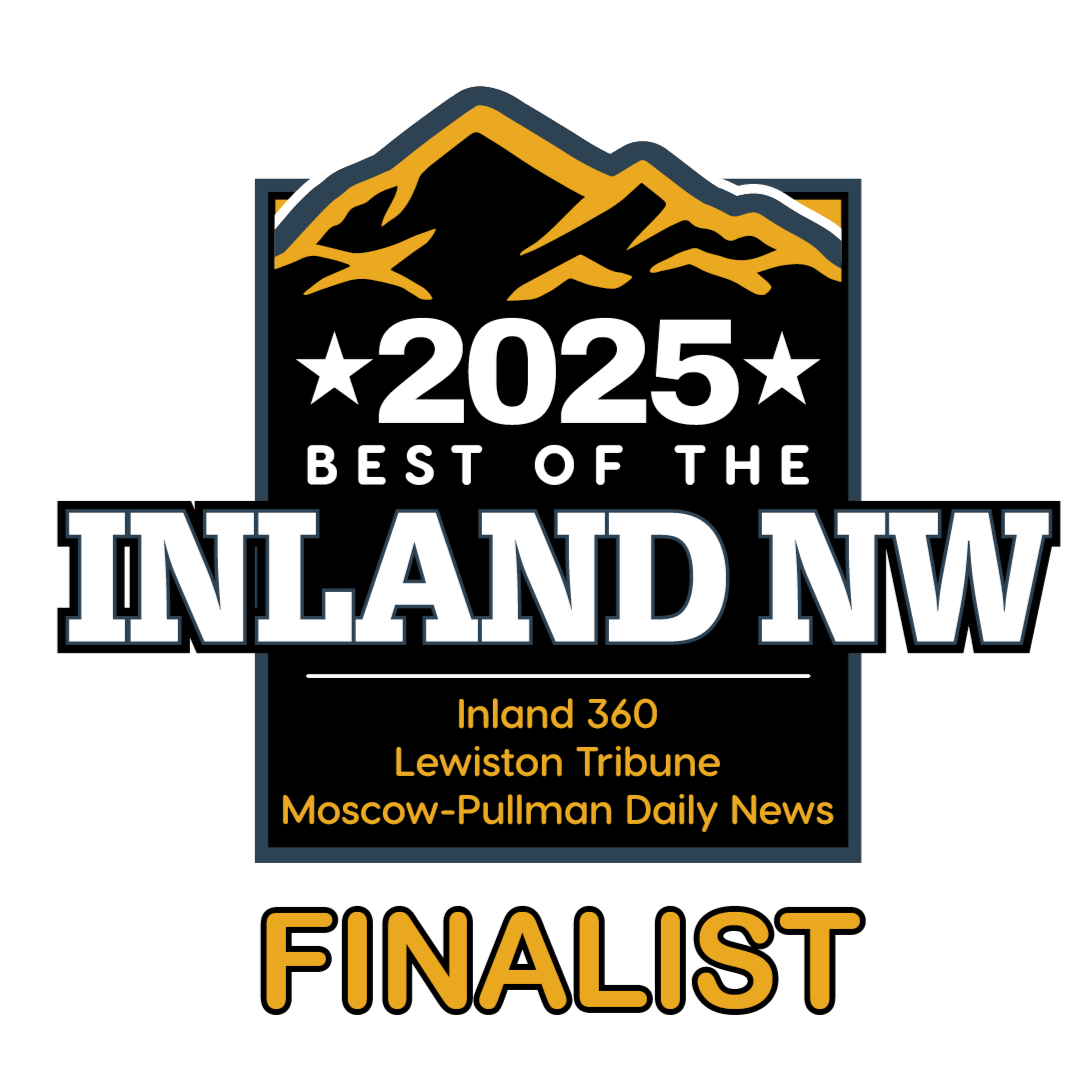 Best of the Inland Northwest 2025 winner award badge for Simler Solutions.