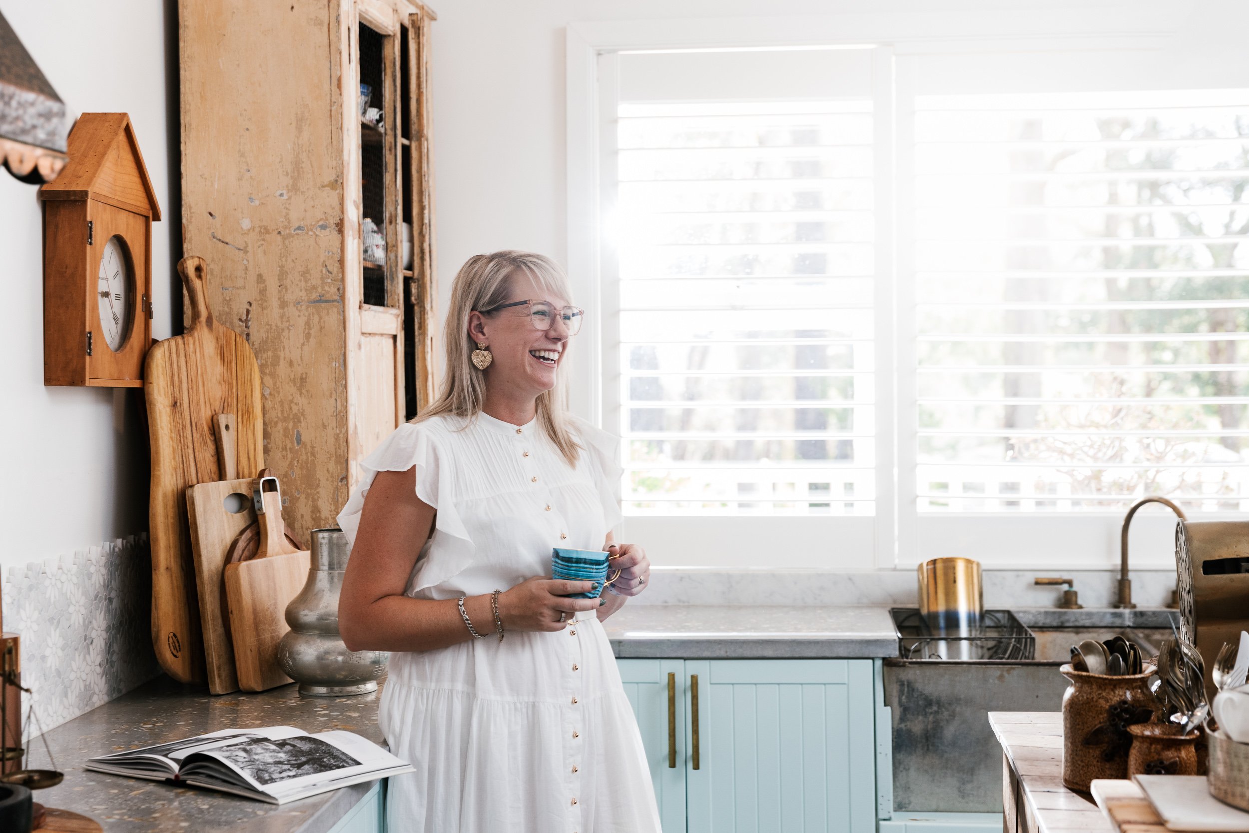 Branding business photography of local home designer