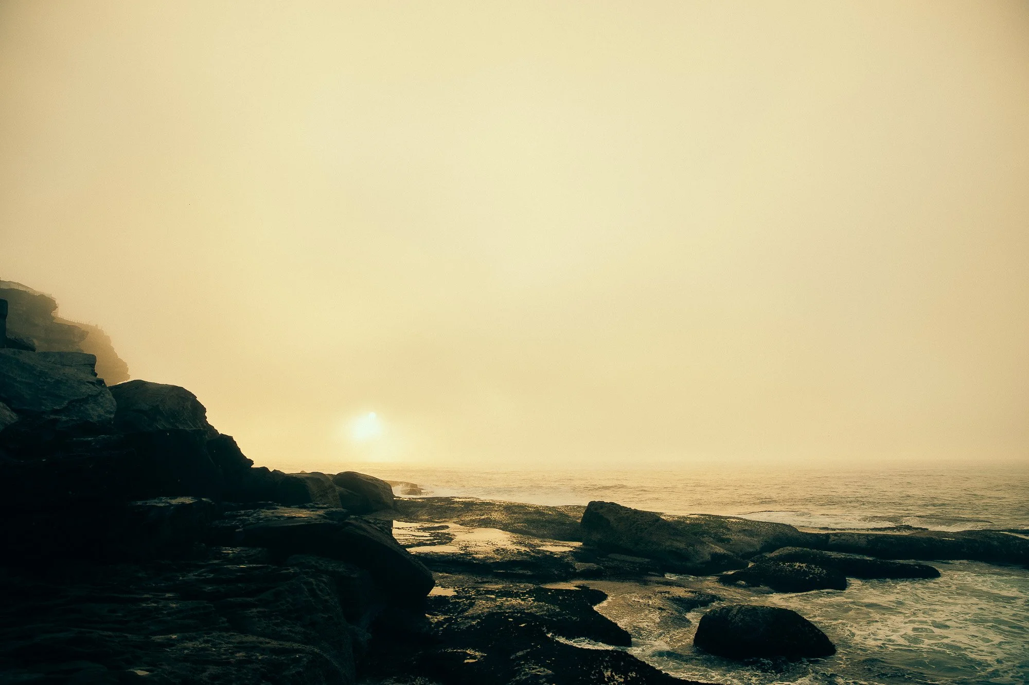 Foggy day in Bondi