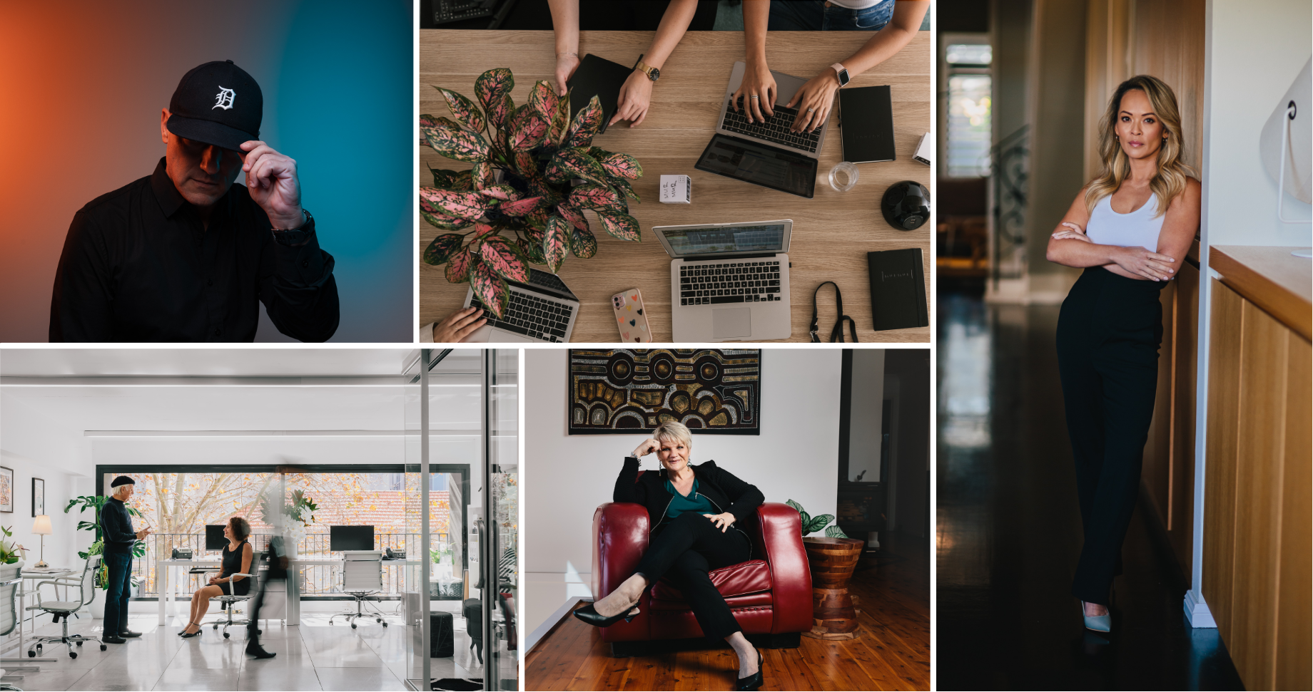 Personal Branding Photography collage