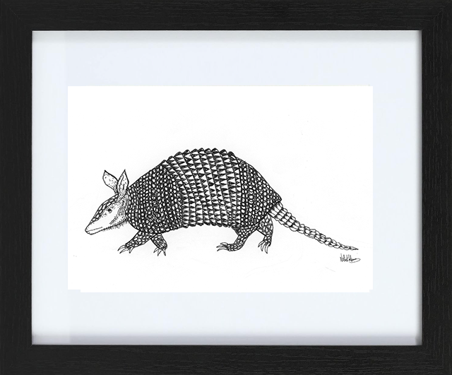 Armadillo Print