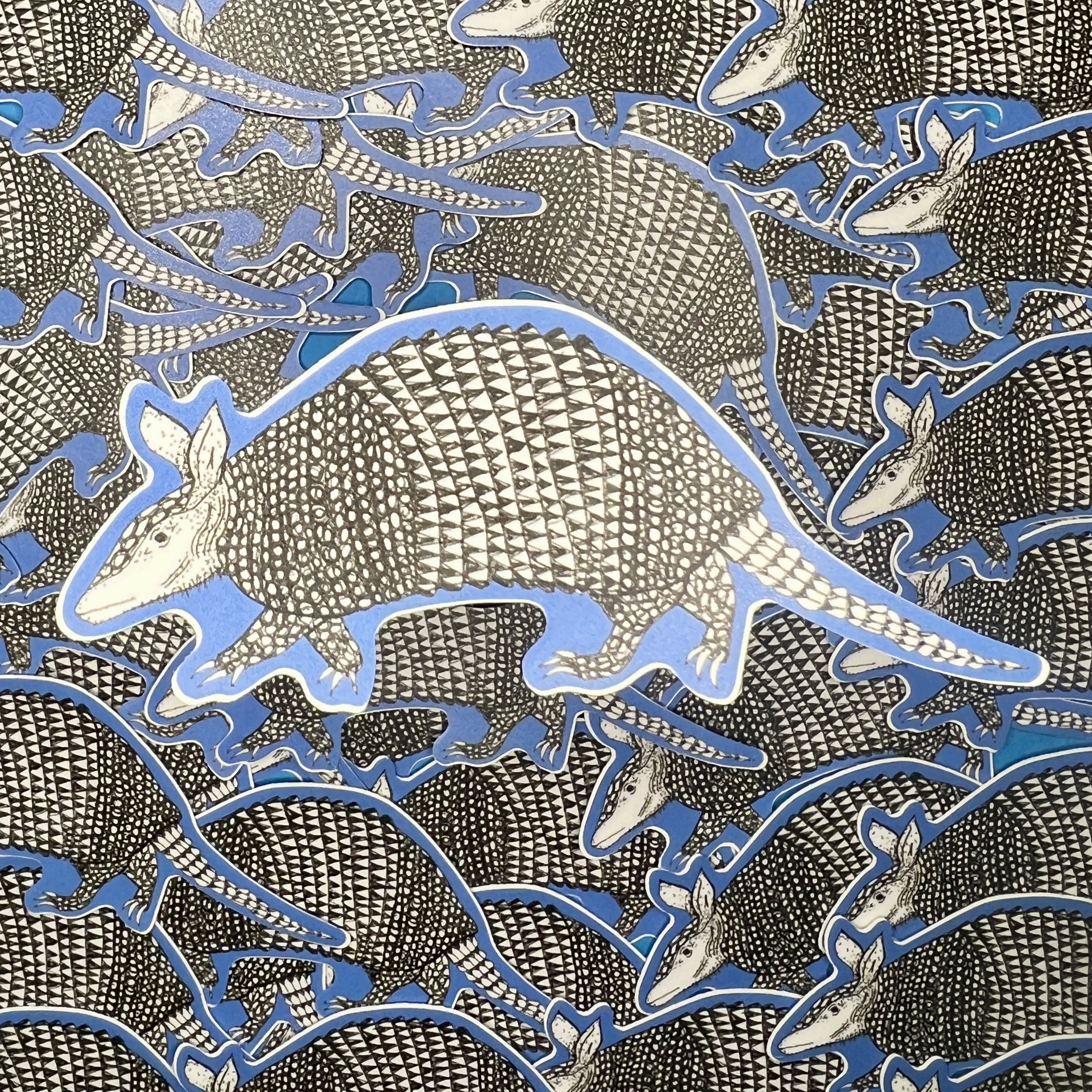 Armadillo Sticker