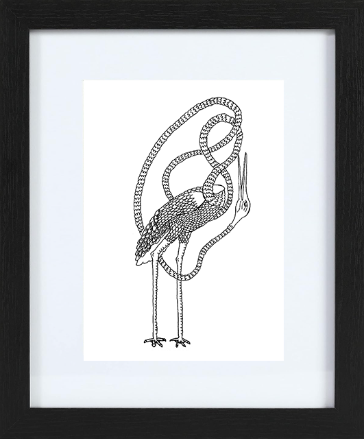 Crane Print