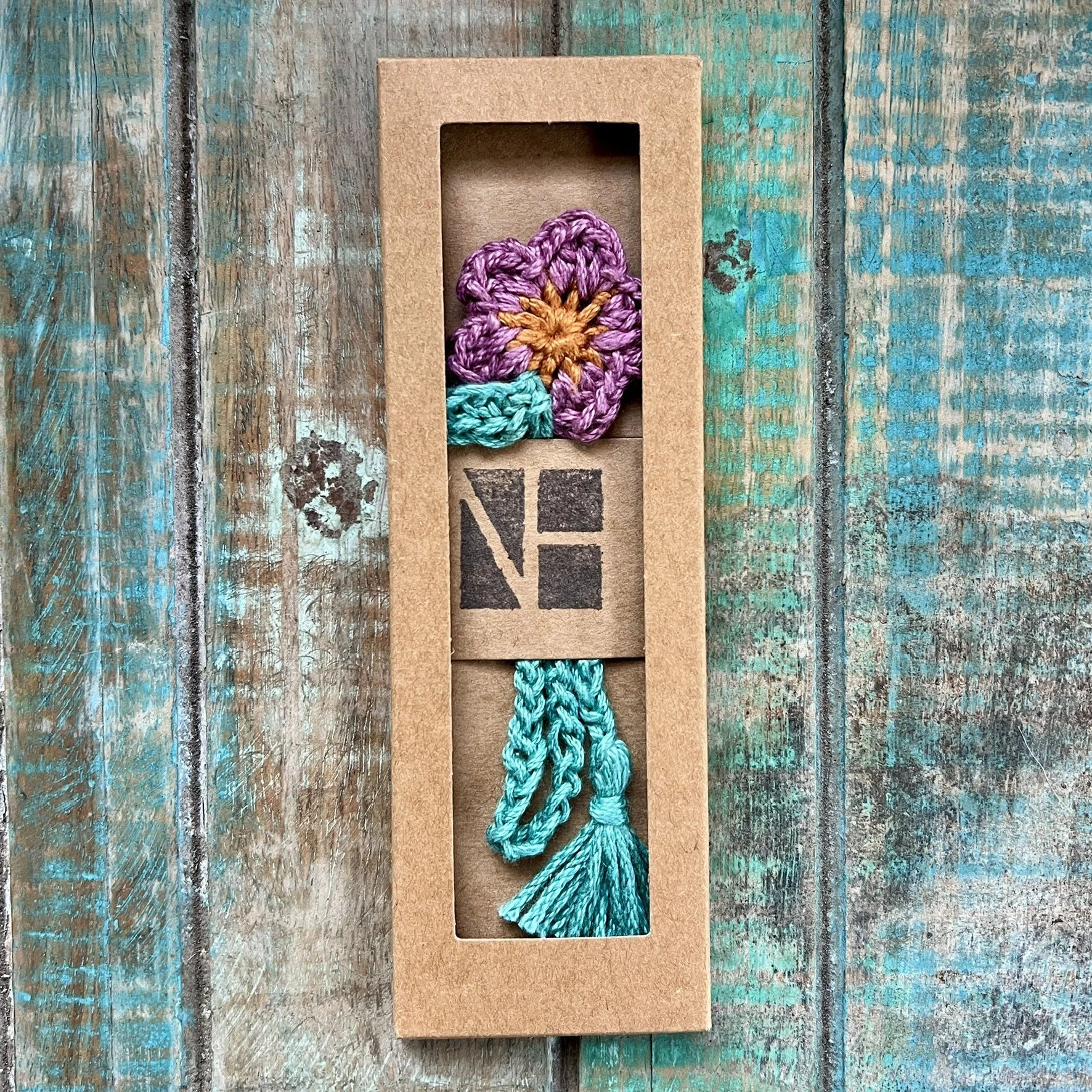 Crochet Flower Bookmark  (May)