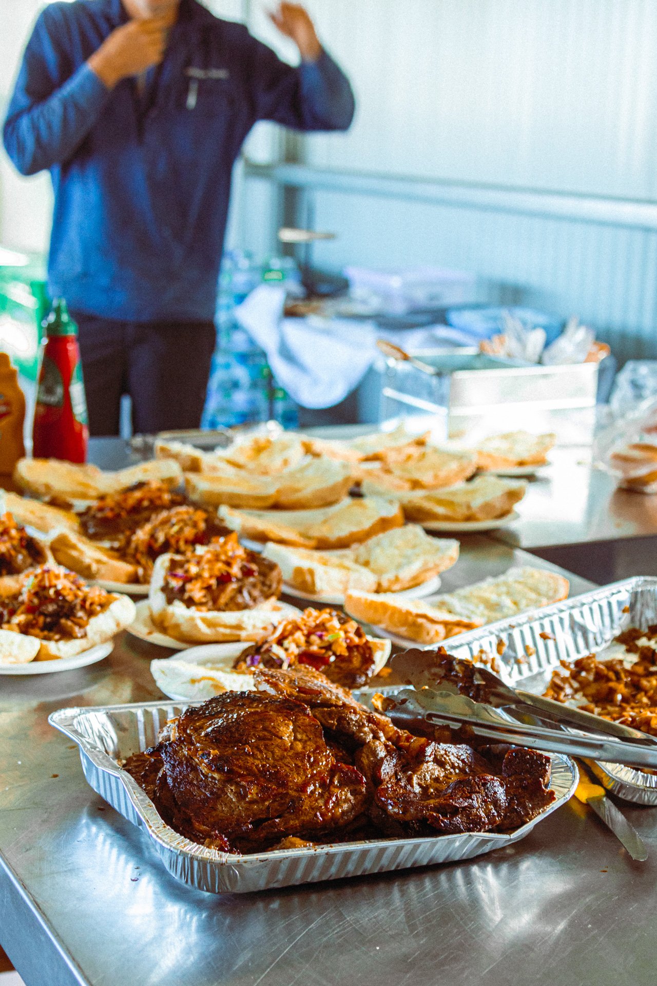 Catering at Bull Sale
