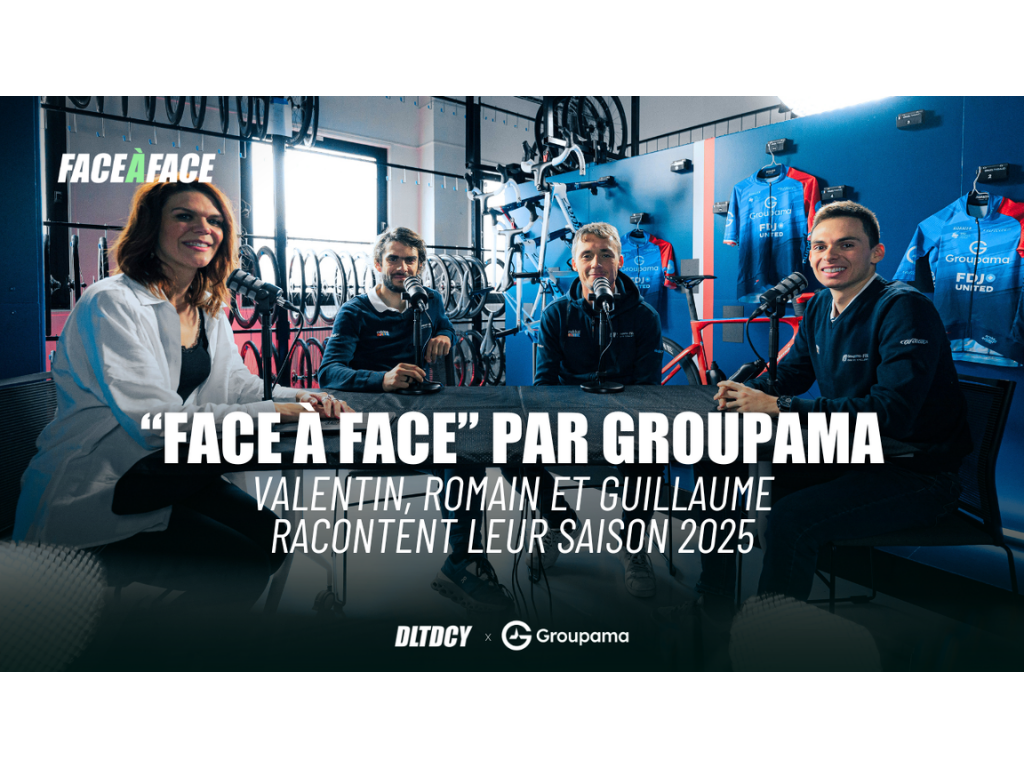 “Face à Face” par Groupama :&nbsp; Valentin, Romain et Guillaume racontent leur saison 2025&nbsp;