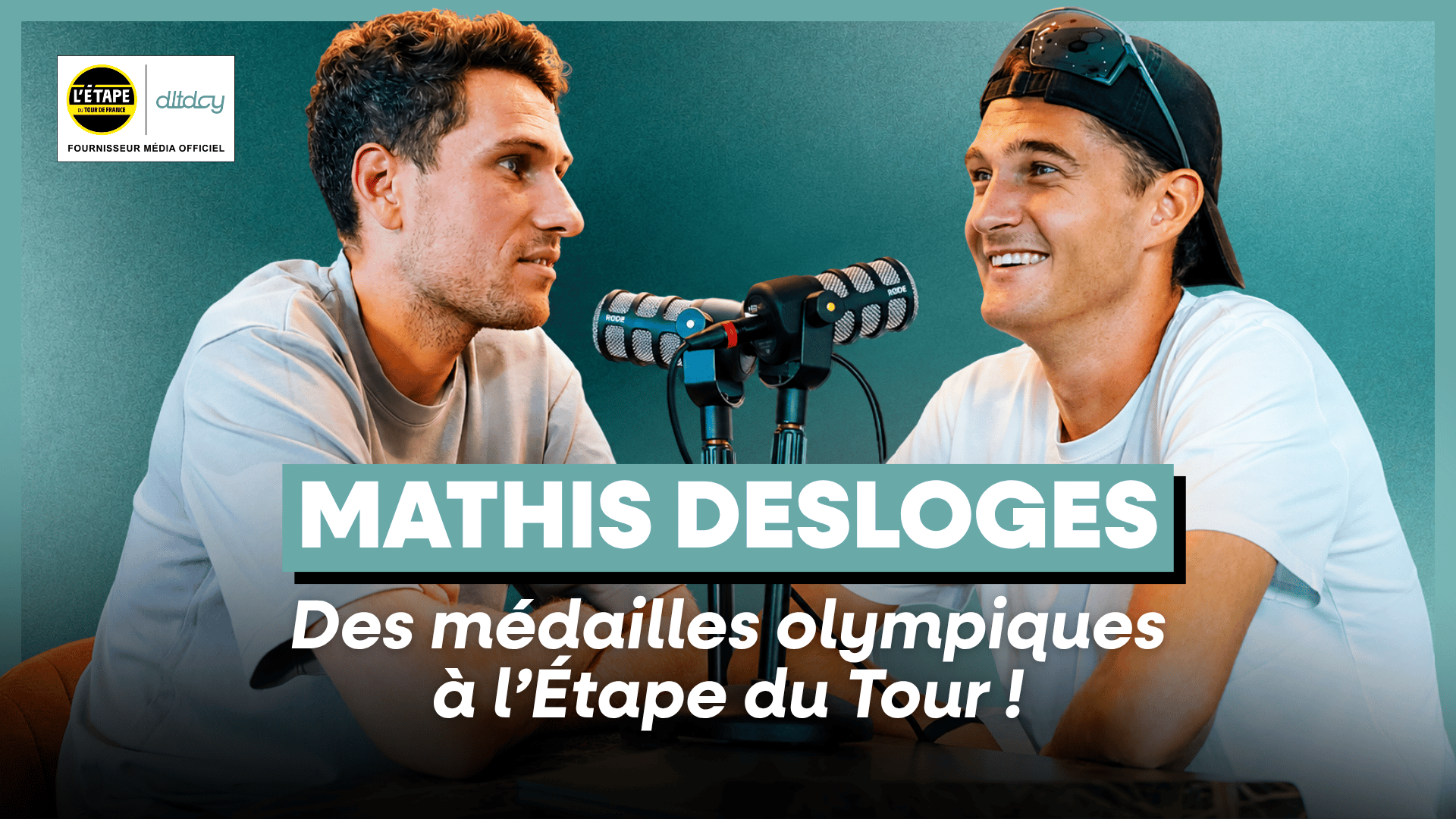Mathis Desloges : Des médailles olympiques à l’étape du tour !
