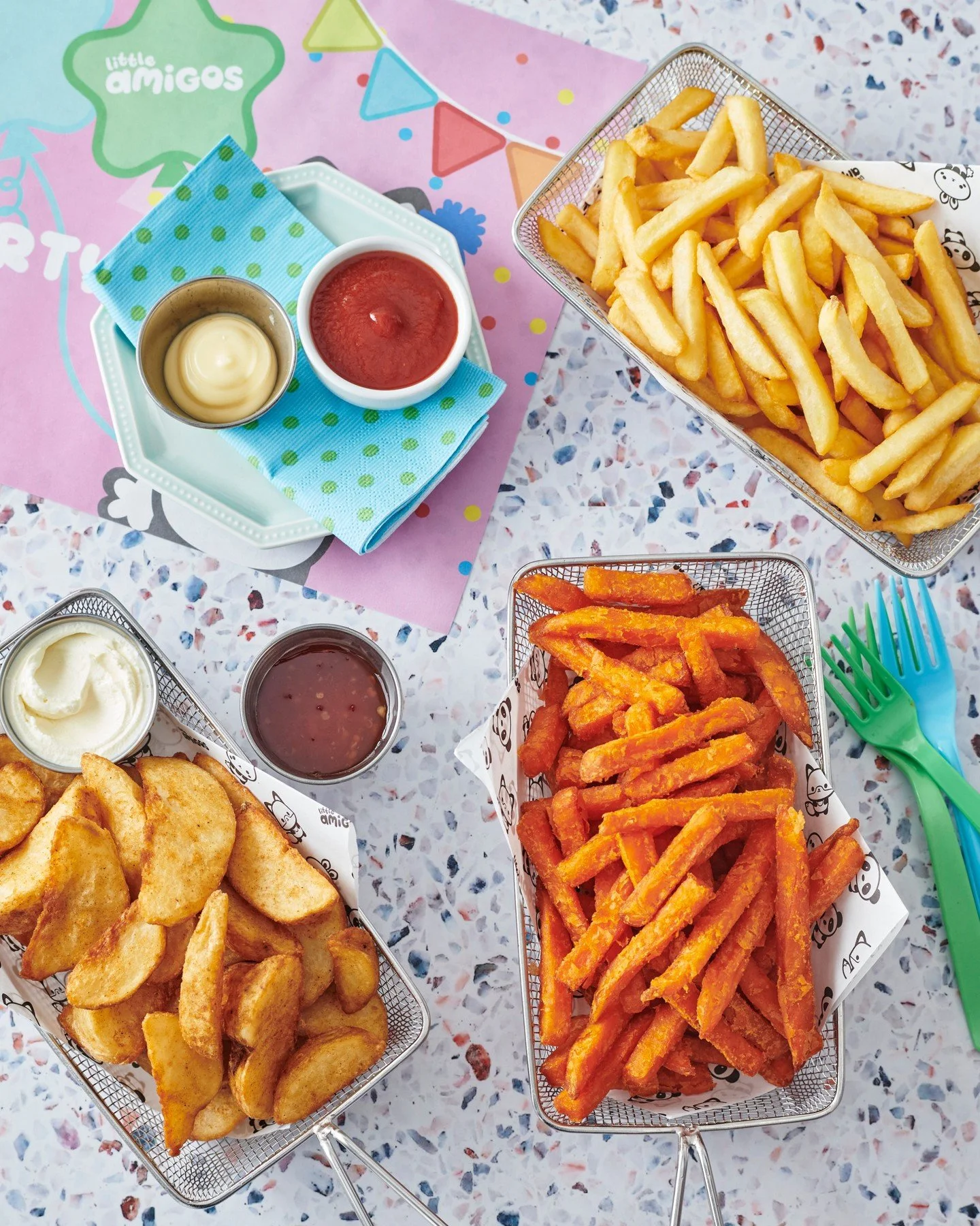 🍟✨ Bites &amp; Giggles are served! Classic fries, wedges, and sweet potato fries and our new favourites like Forest Fungi Tempura, Coast Crunch Bruschetta, and Chicken Skewers 🍄&zwj;🟫🍤 Our small plates menu is made for sharing, snacking, for litt