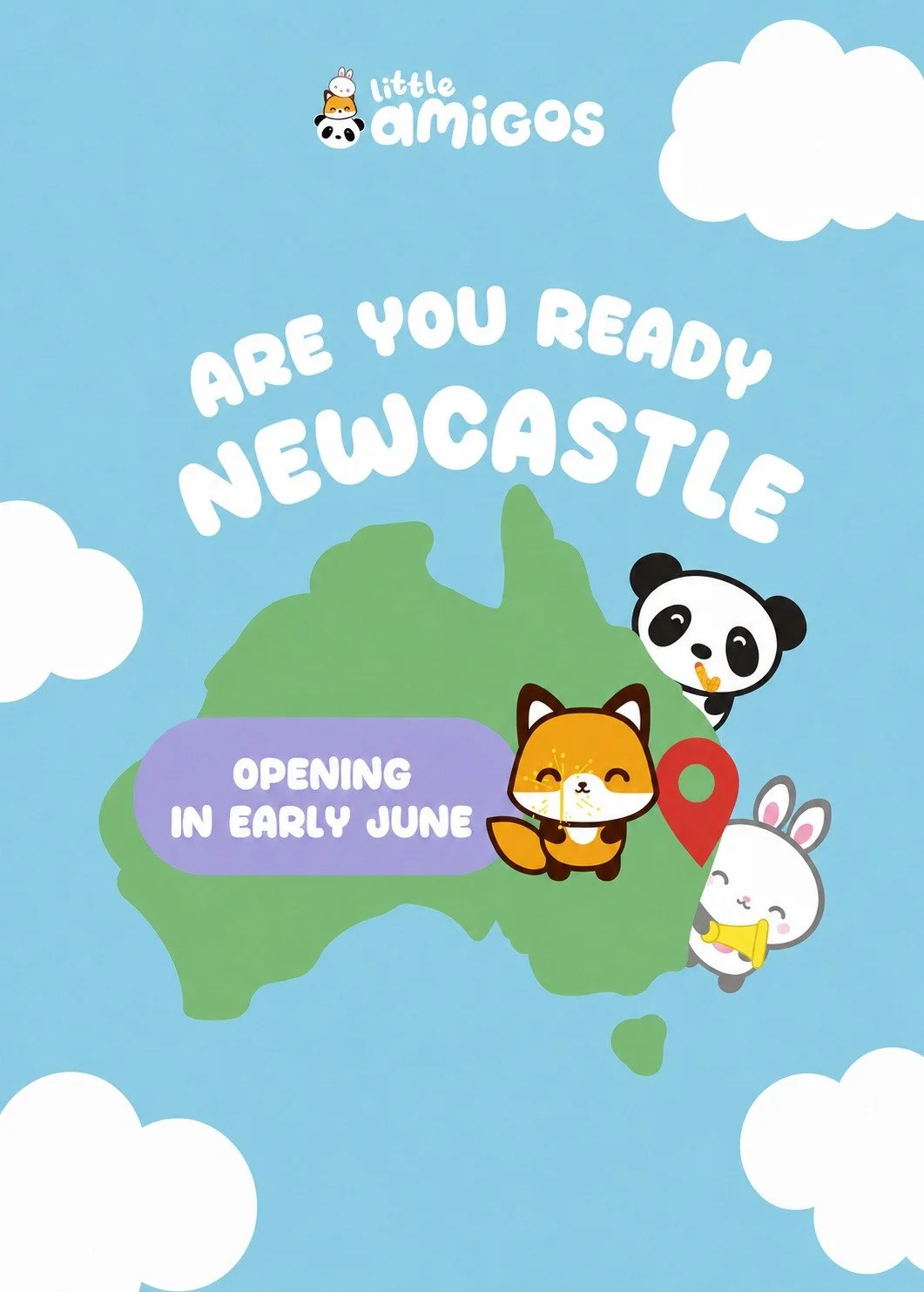 The countdown is on, Charlestown! 🎉

Little Amigos Charlestown is getting ready to open in early June &mdash; and we have something special planned for our very first families.

🎁 First 500 online ticket bookings will receive a limited-edition Litt
