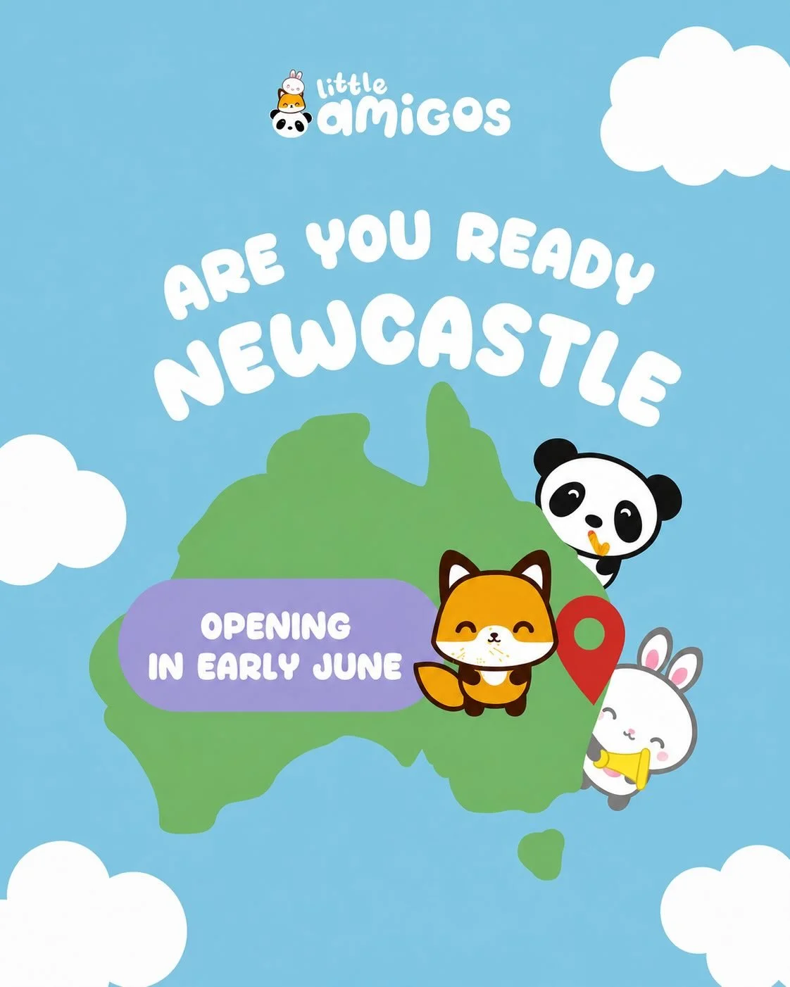 The countdown is on, Charlestown! 🎉

Little Amigos Charlestown is getting ready to open in early June &mdash; and we have something special planned for our very first families.

🎁 First 500 online ticket bookings will receive a limited-edition Litt
