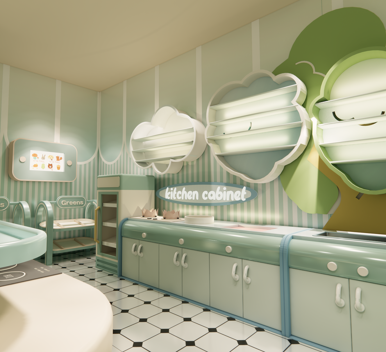kitchen area