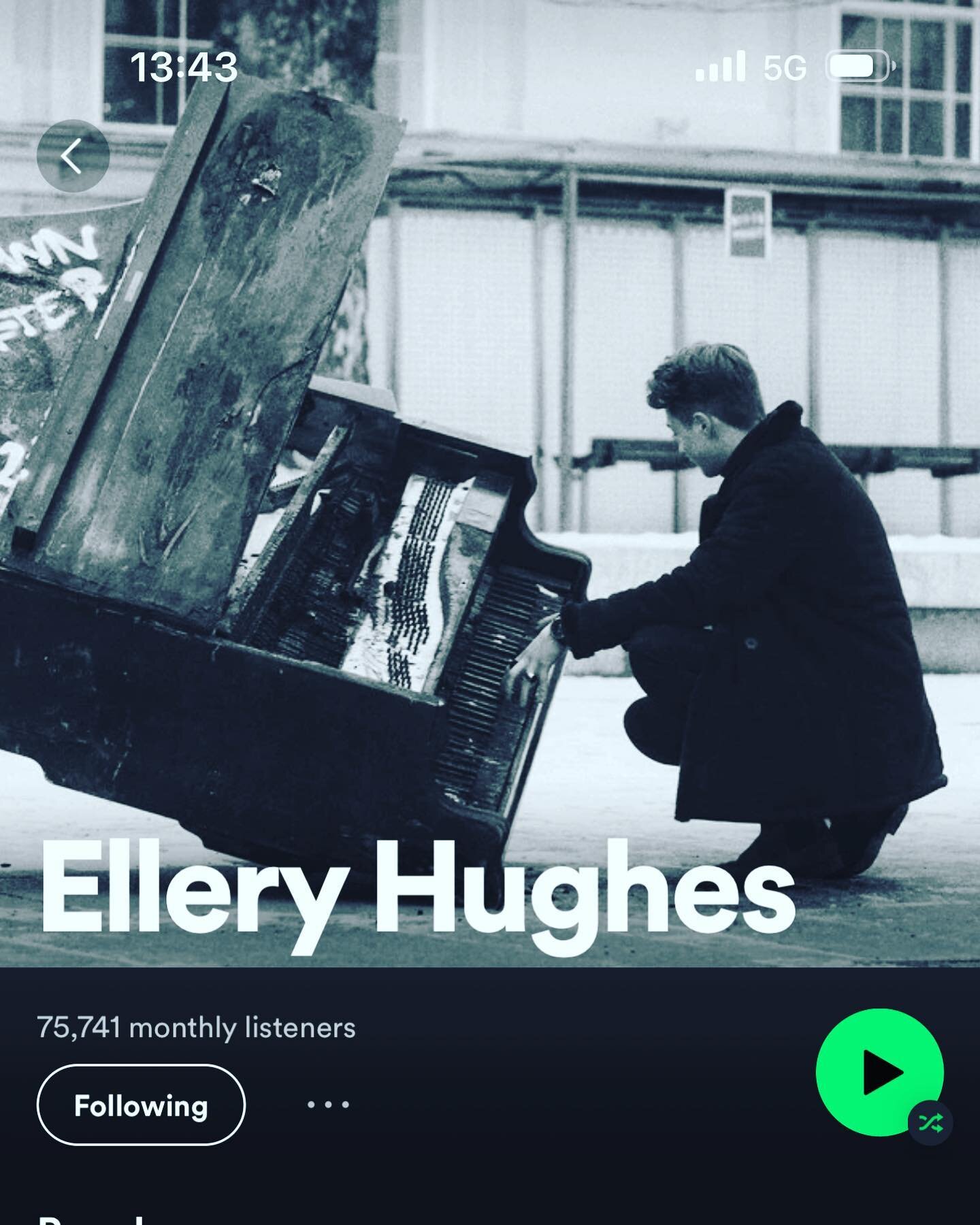For a while now I&rsquo;ve been posting piano covers as Ellery Hughes. I am Ellery Hughes, Ellery Hughes is me. If you&rsquo;re into relaxing piano check it out. #pianocovers #pianoanimal #elleryhughes #pianoman #covers #chill #background #spotify