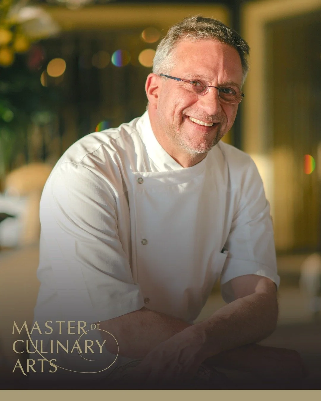 We are thrilled to announce the first of our honorary guest judges for our Master of Culinary Arts 2026 - Alain Roux, Chef Patron, @rouxwatersideinnbray

Part of the legendary Roux family, Alain Roux is a world-renowned chef. He joined his father, Mi