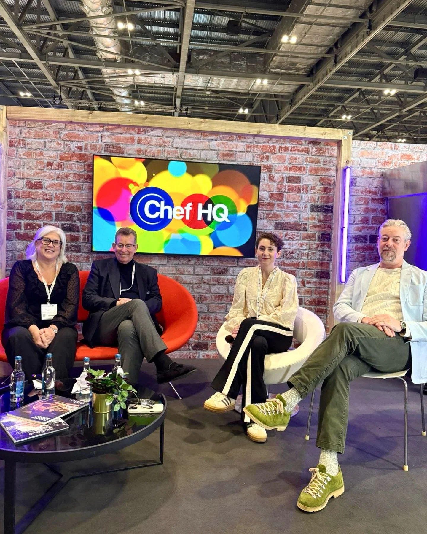 We&rsquo;re live at Chef HQ with @johnwilliamschef MBE,  @ruthhansom, @adambyatt and @lisa_jenkins02 - for the RACA Seafood Brunch at HRC 2026! 

#ChefHQ #Seafood #HRC #Hospitality #Chef @hotel_restaurant_catering