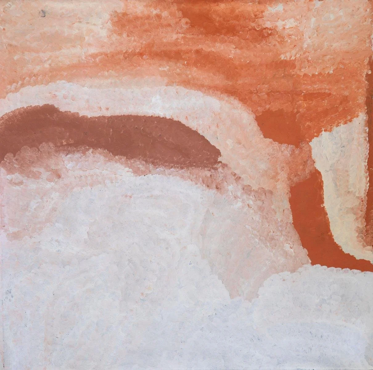 Bugai Whyoulter, Parnngurr, acrylic on linen, 152 × 152 cm
