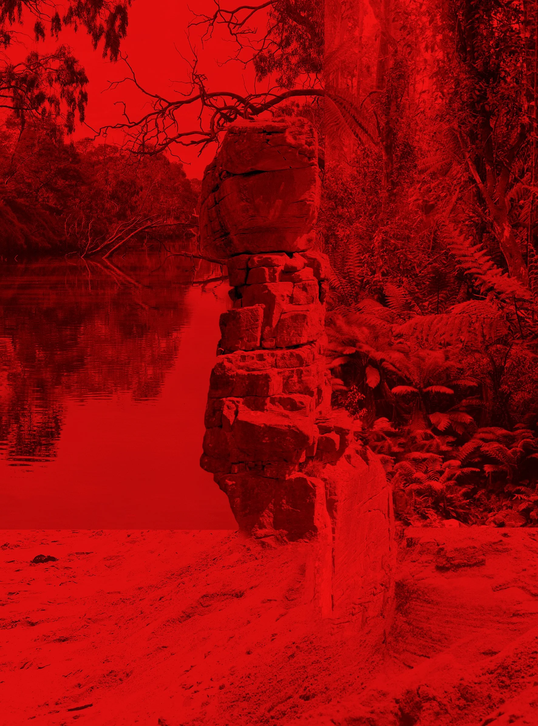 She was like the lizard that fell into the water and became a crocodile 10, archival inkjet print, 20.5 x 15 cm. 