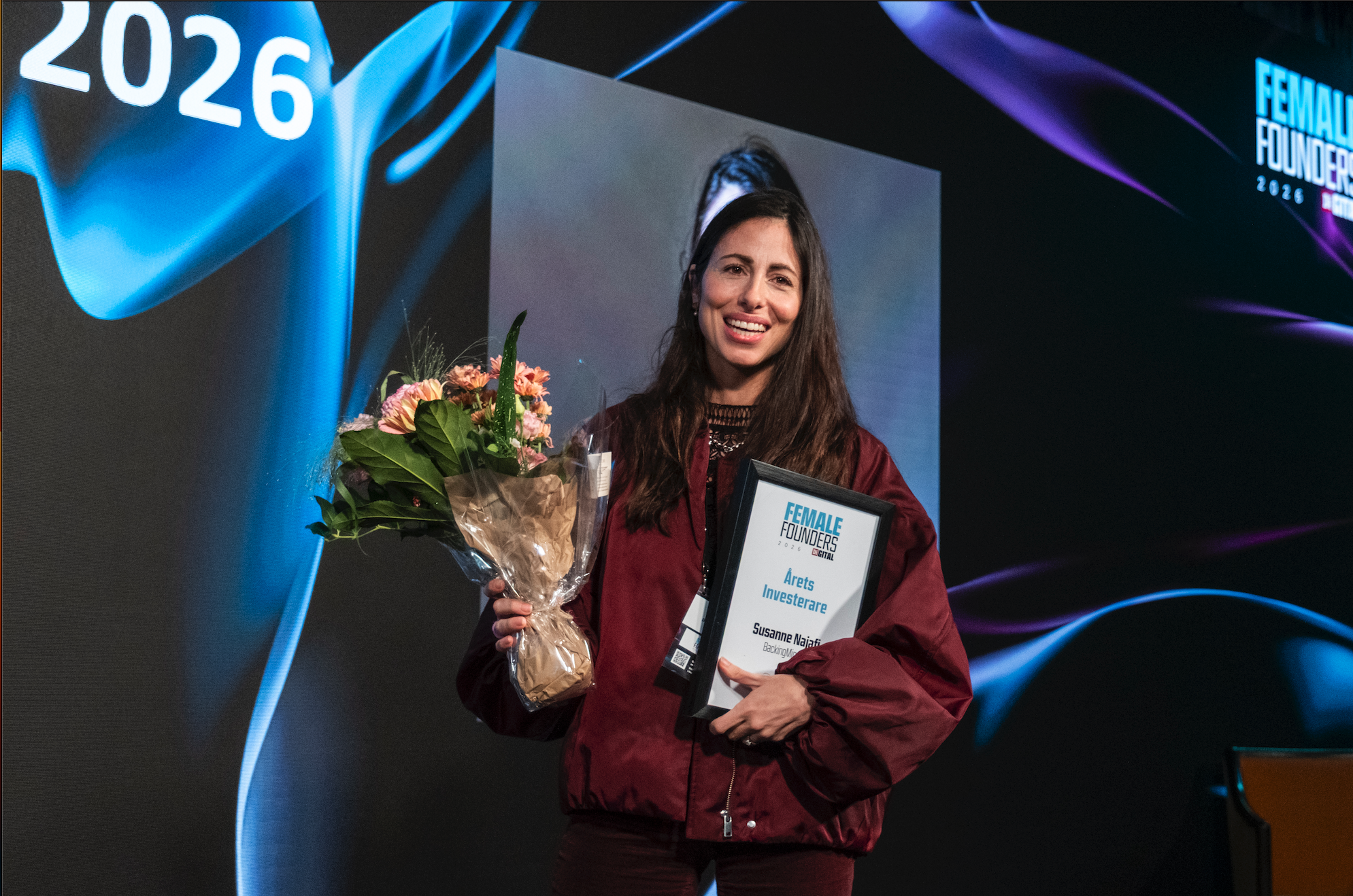 Susanne Najafi, Female Investor of the Year 2026