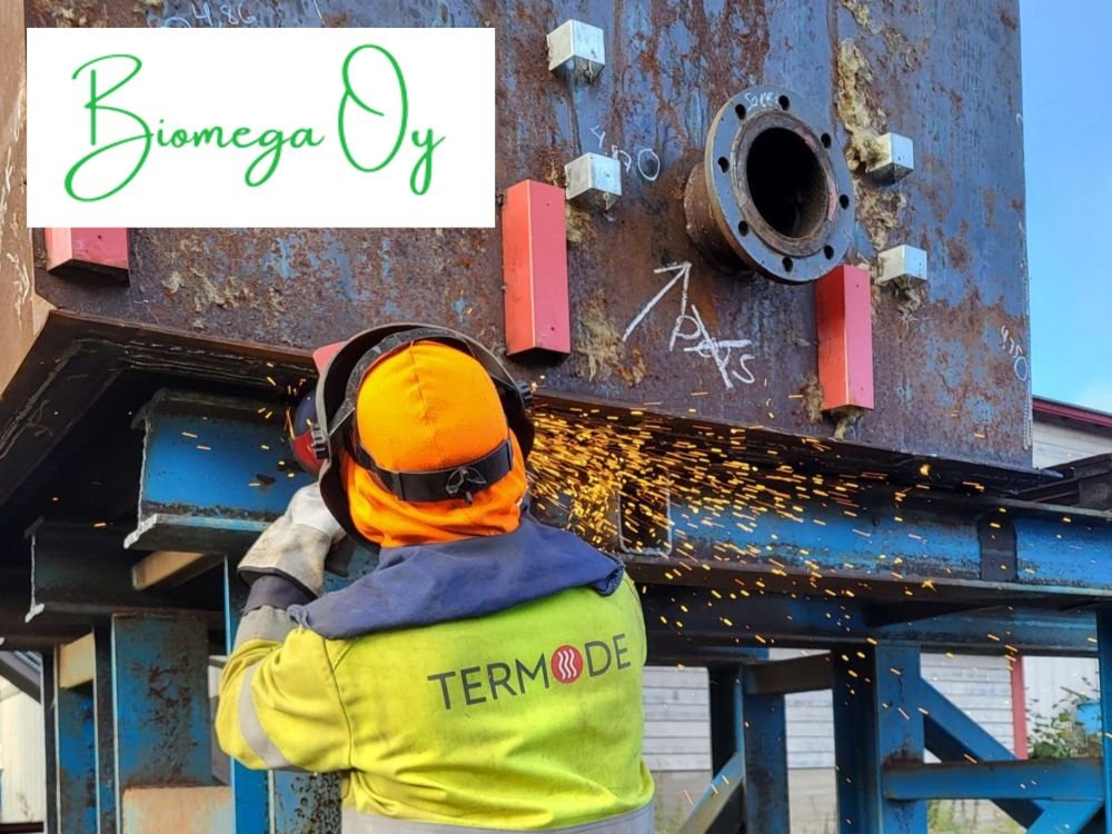 Biokattilan konvektio-osan vaihto