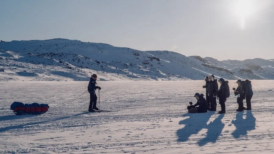 @koendeleeuw &amp; @thomazwouters achter de schermen van 'De Expeditie: Groenland' (Streamz &amp; Play4). ❄️🎧 #teamklanklong