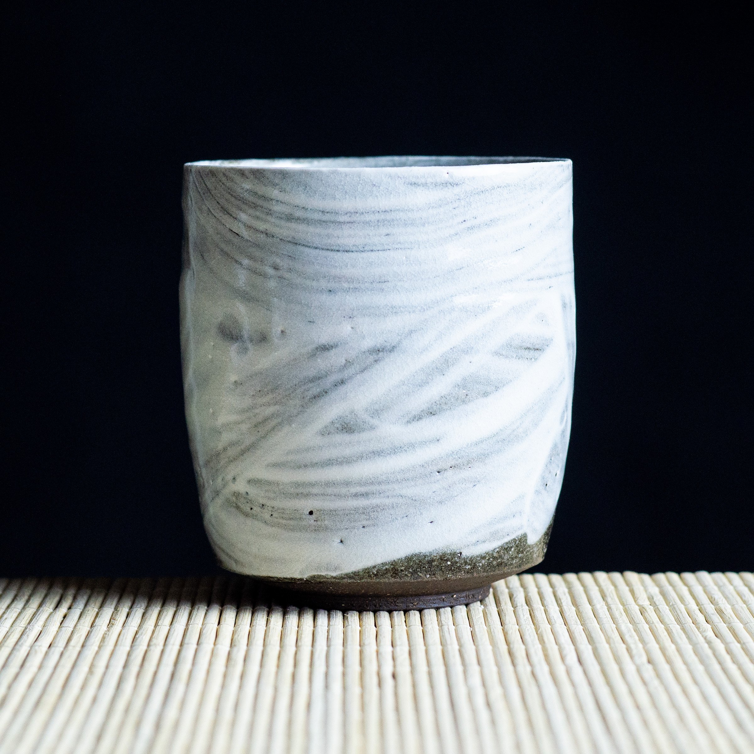 Yunomi Cup with White slip