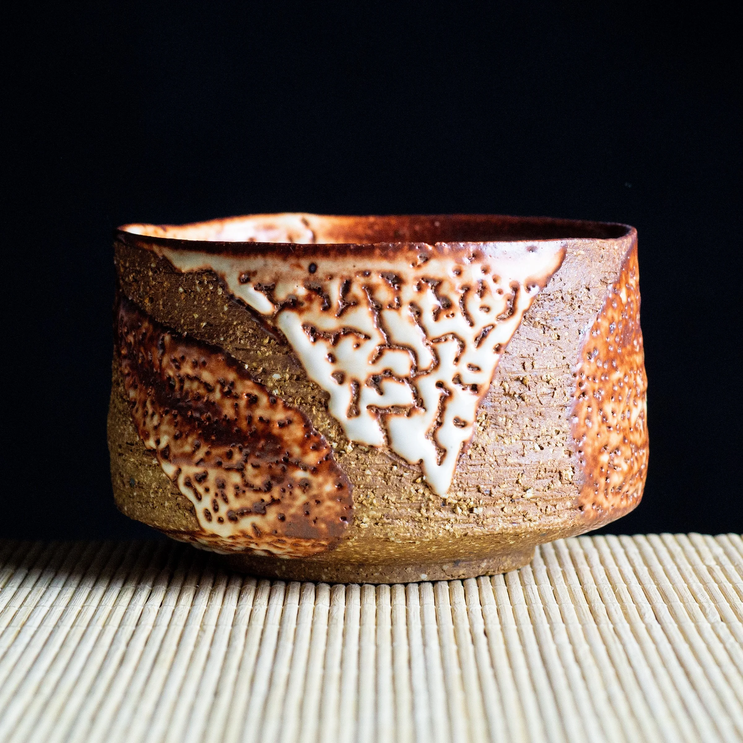 Matcha Teabowl with Shino