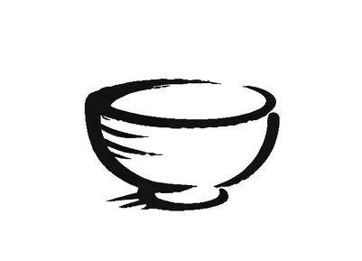 Handmade chawan bowls for preparing and drinking matcha