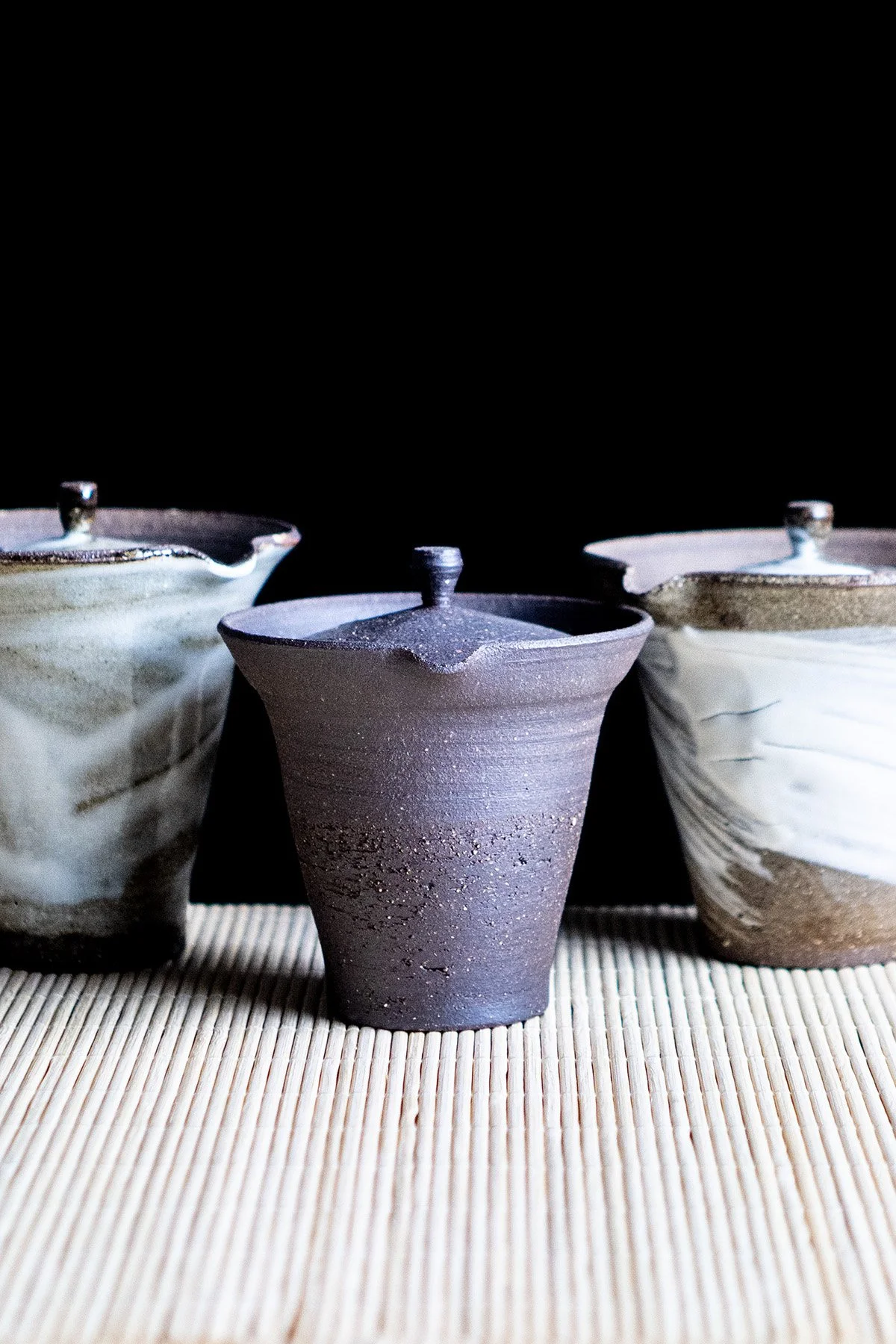 Gas fired Shiboridashi teapots