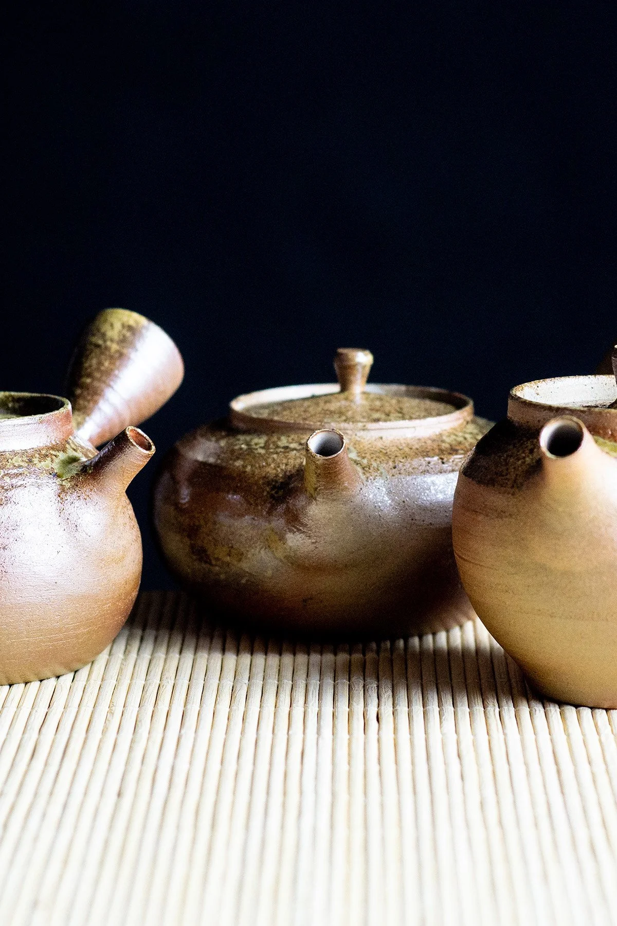 Traditional side handle kyusu teapot inspired by Japanese tea culture and made for everyday brewing.