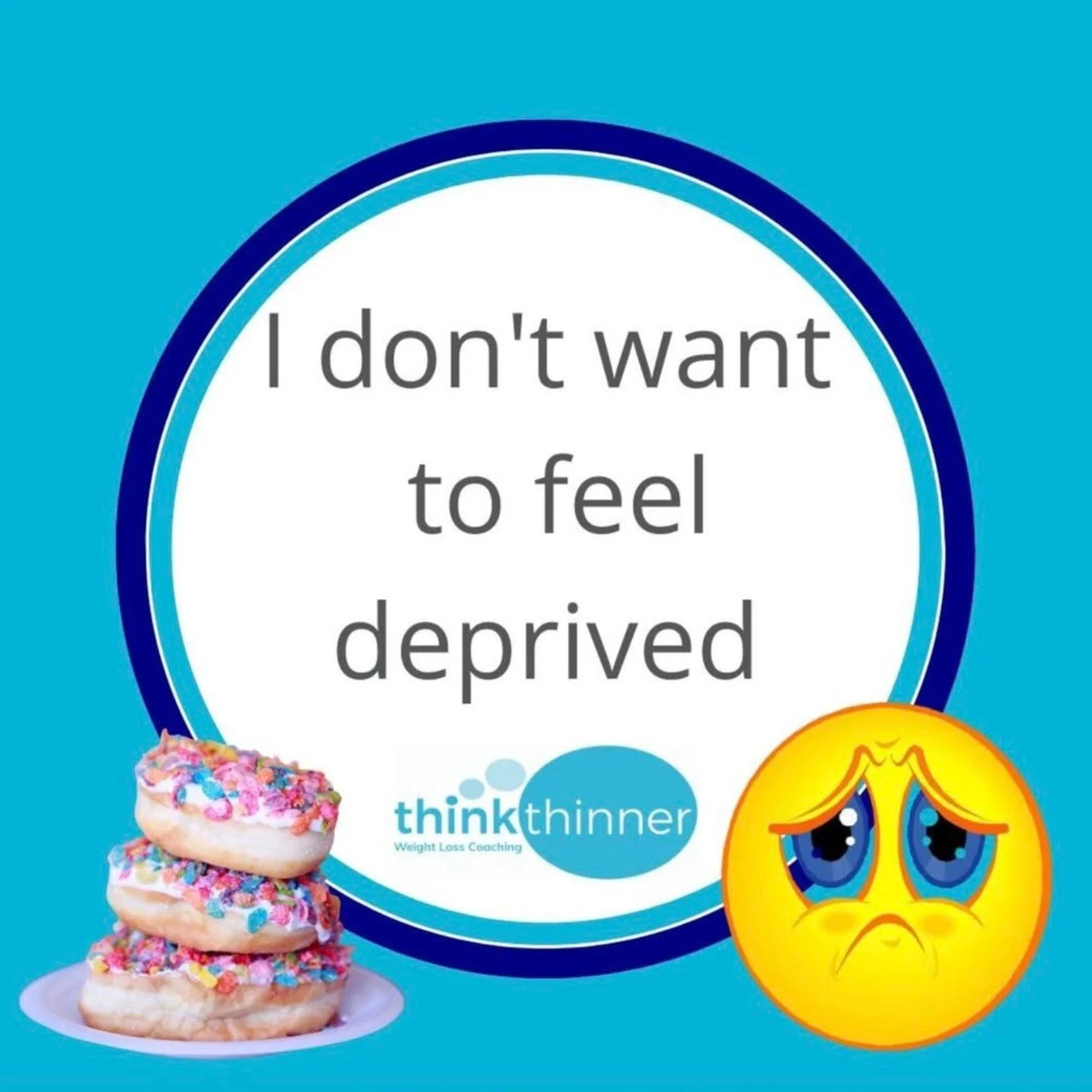 π This thought can prevent a lot of people from trying to lose weight. It comes from the idea that you are either "on" or "off" a diet. When you reduce your desire to eat the foods and drinks that don't fuel your body you learn t