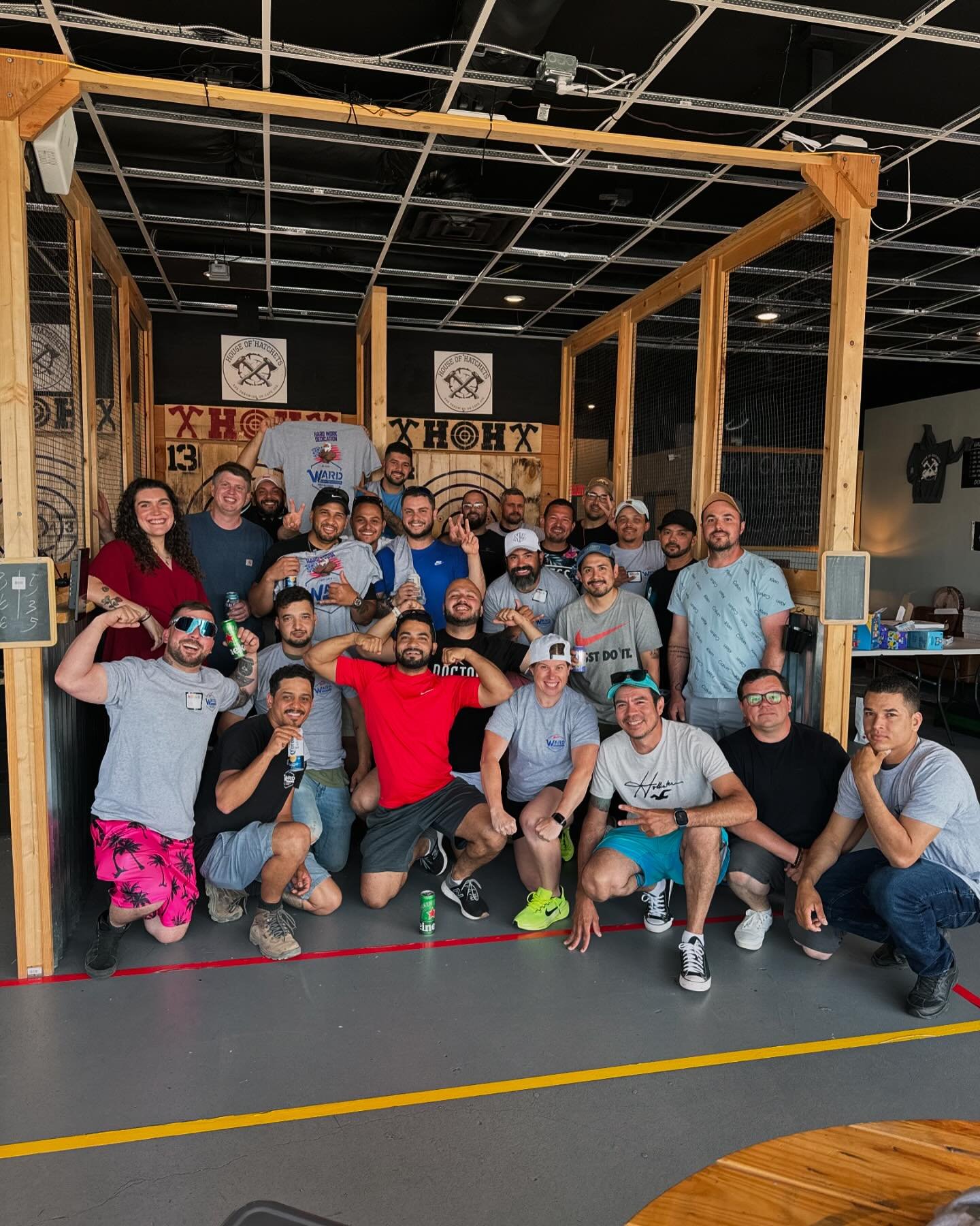 Ward Construction let us host their company outing! Thanks for visiting the HOH!!