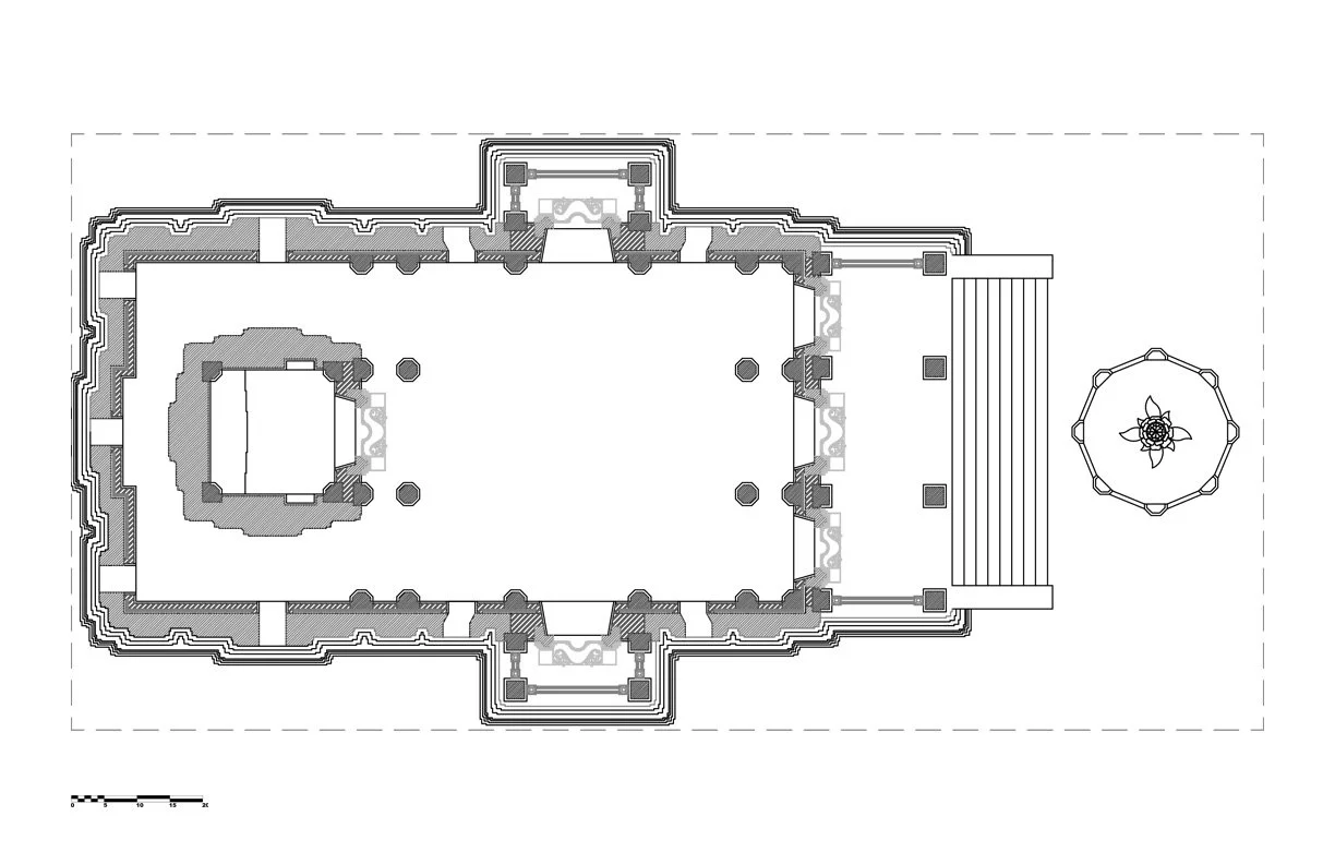 Drawing: Main Shrine