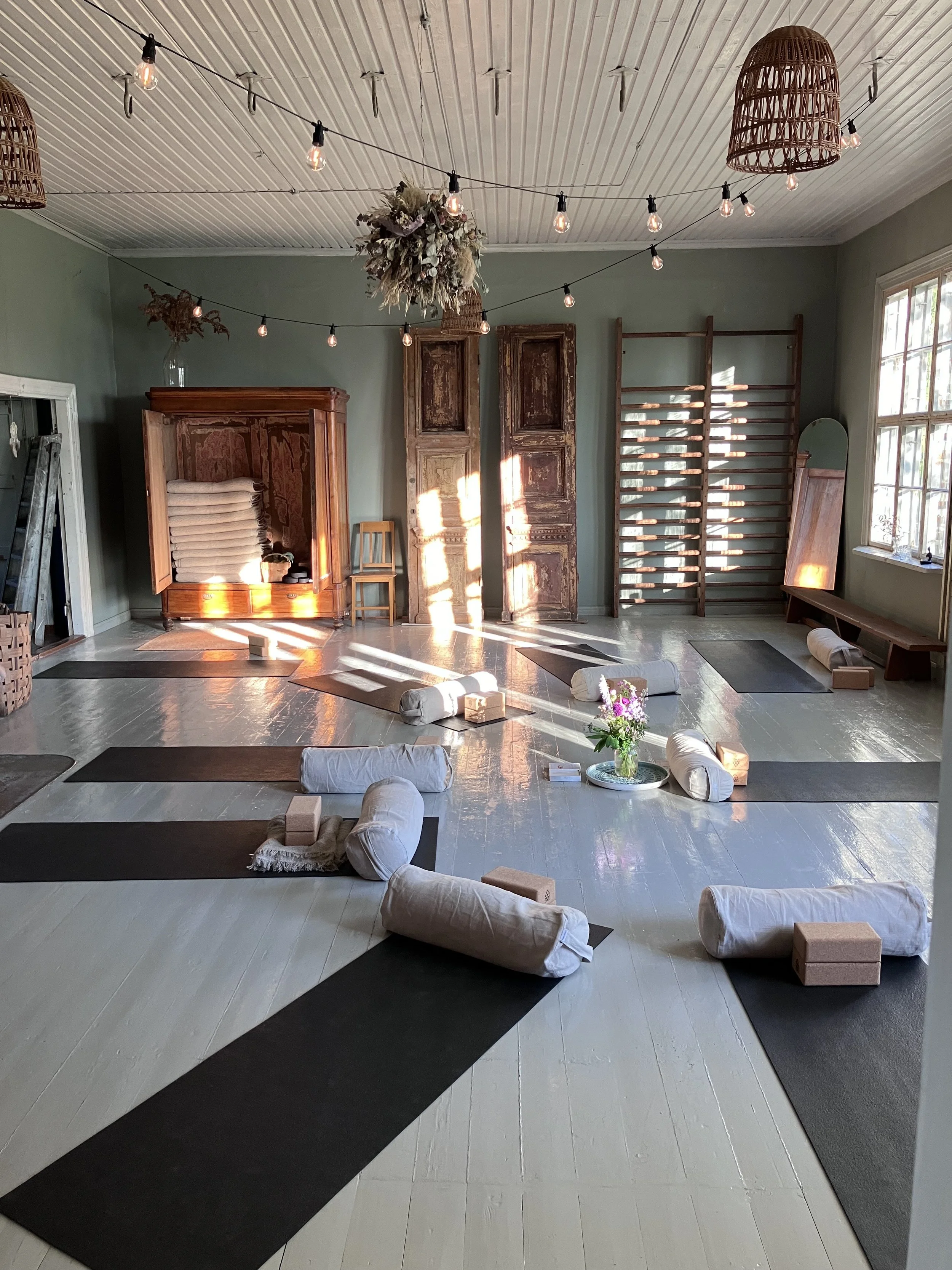 Retriittitila valmisteltu eroretriittiä varten.