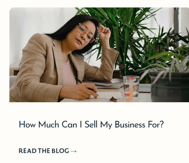 How Much Can I Sell My Business For?