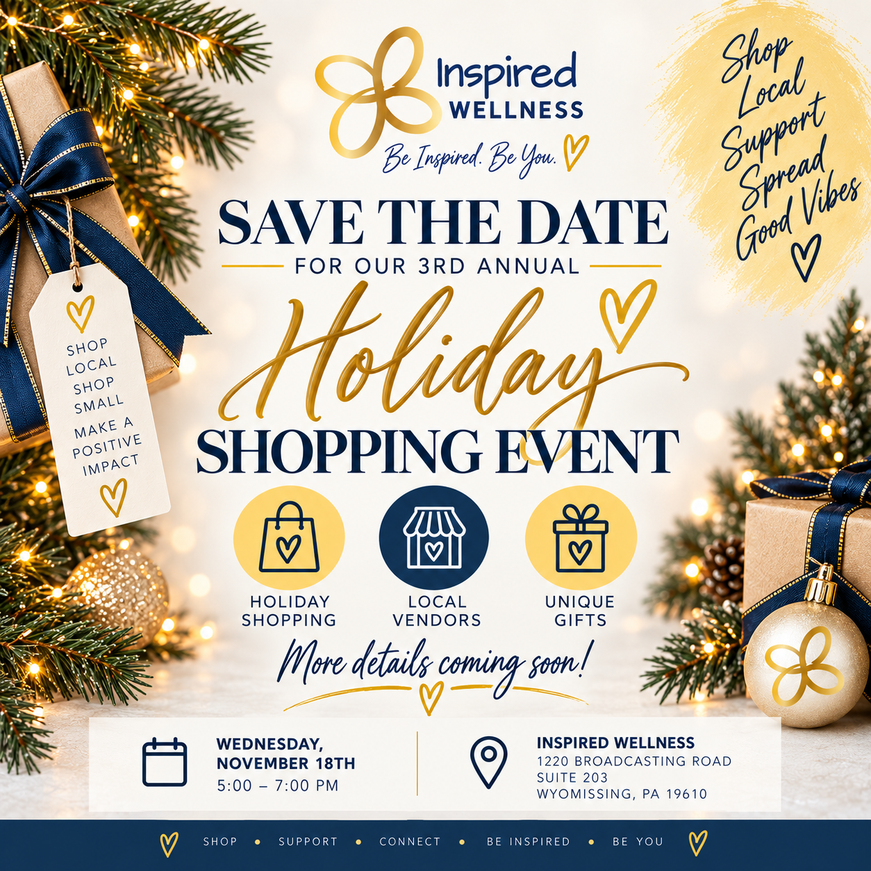 3rd Annual Holiday Shopping Event