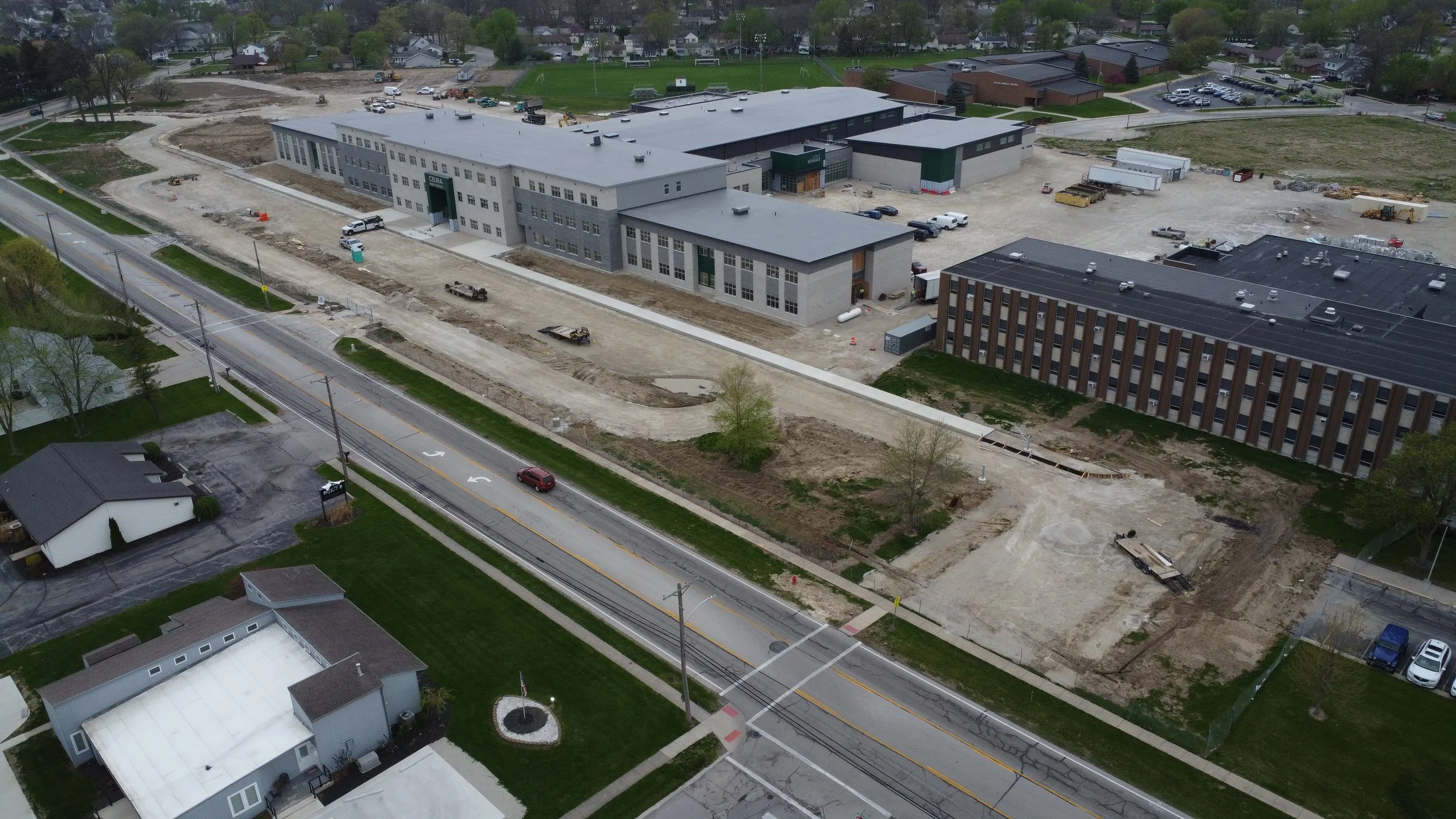 Celina High School (Grades 7-12) Construction Progress