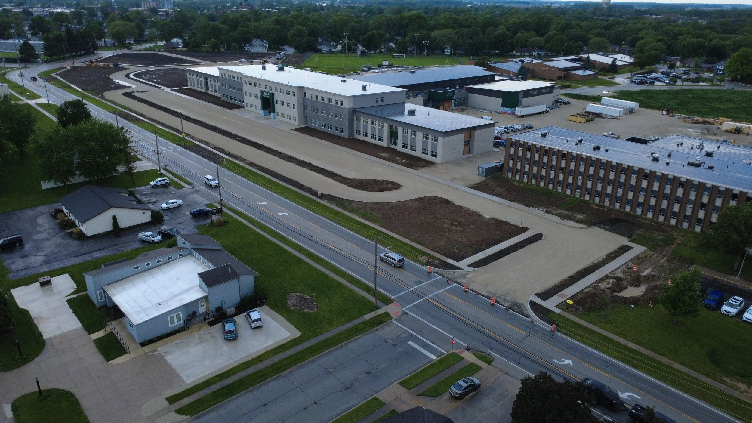 Celina High School (Grades 7-12) Construction Progress 